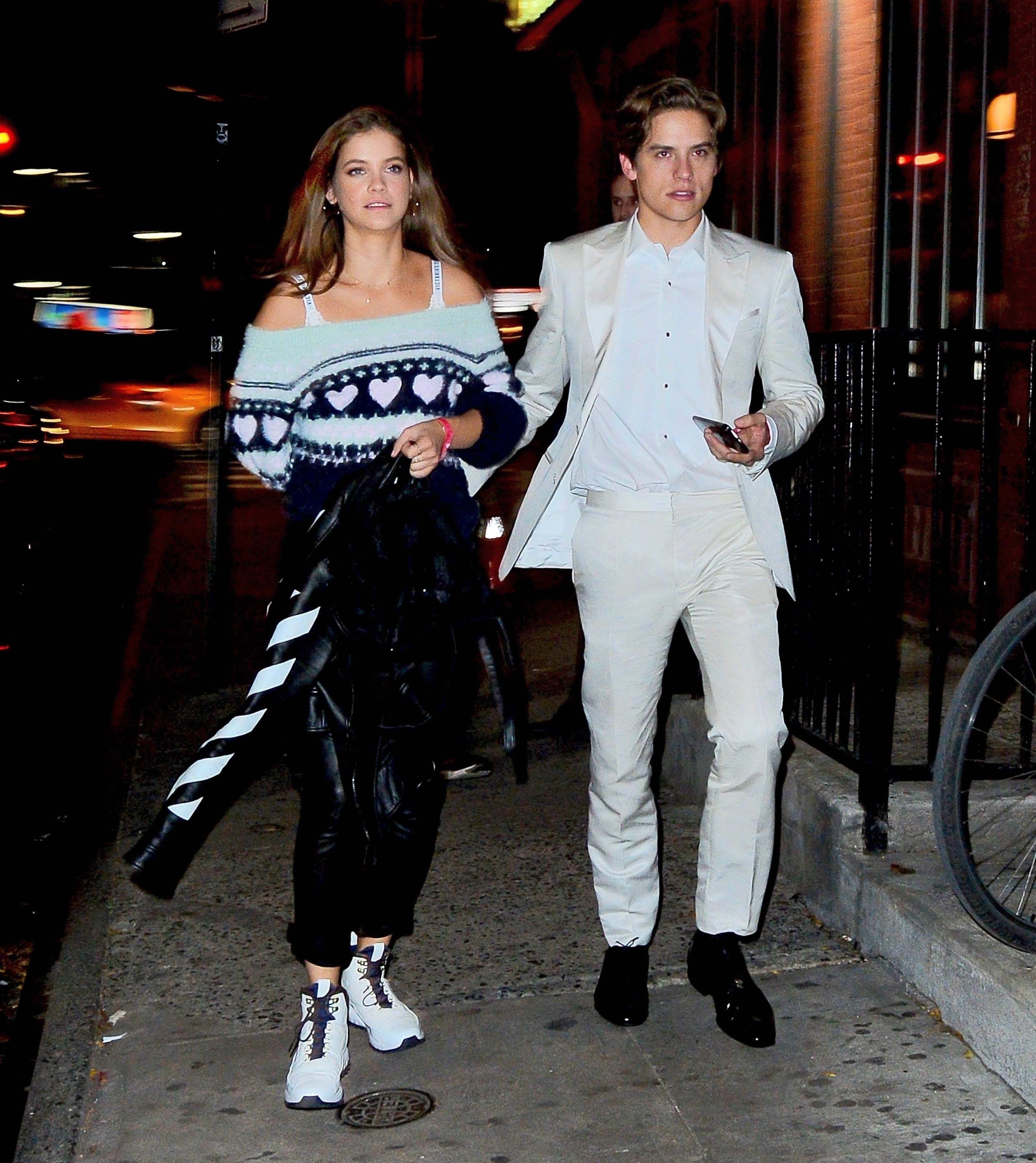 Barbara Palvin head to the Victoria’s Secret Fashion Show After-Party