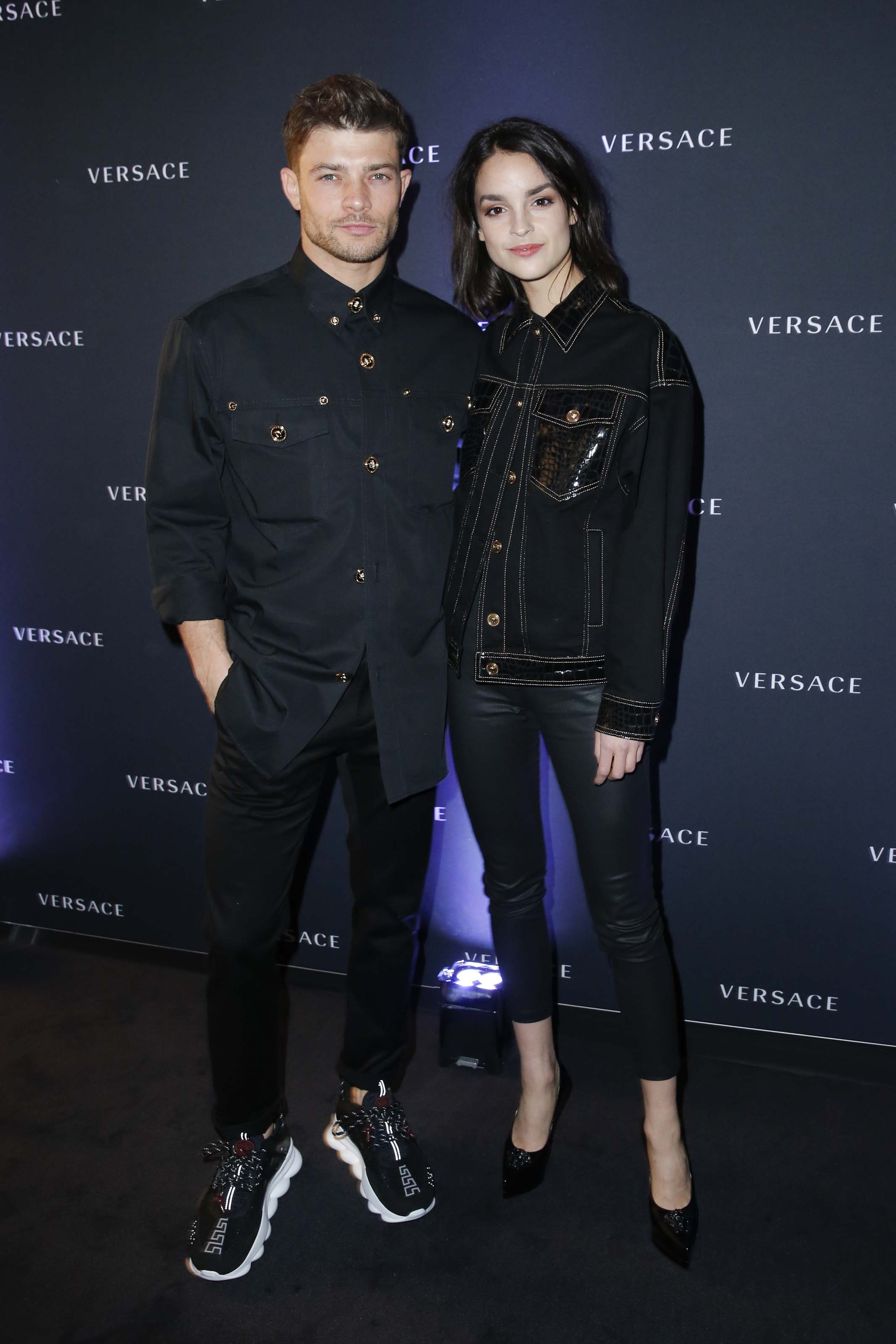 Luise Befort attends Versace Cocktail