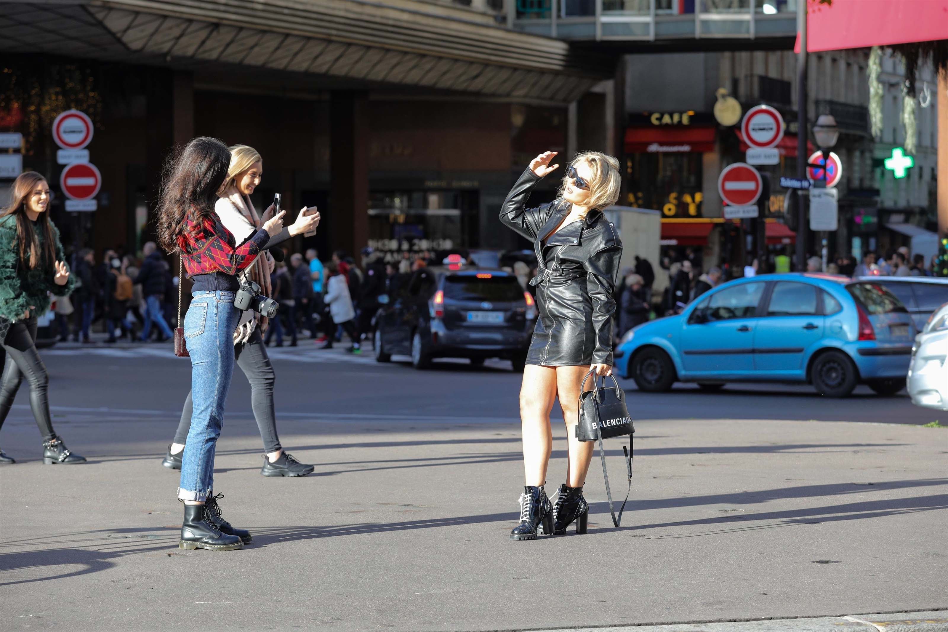 Tallia Storm seen in Paris