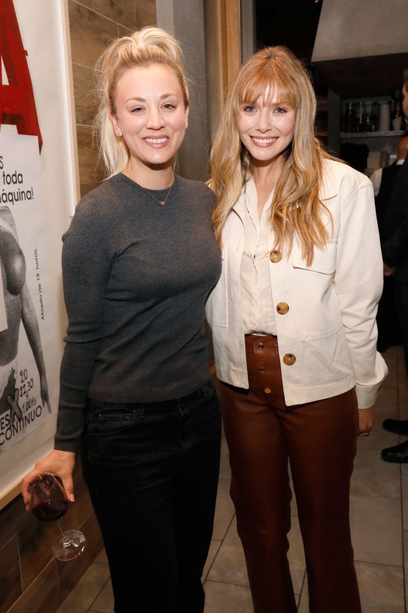 Elizabeth Olsen attends EBMRF’s Sip, Savor & Support Benefit