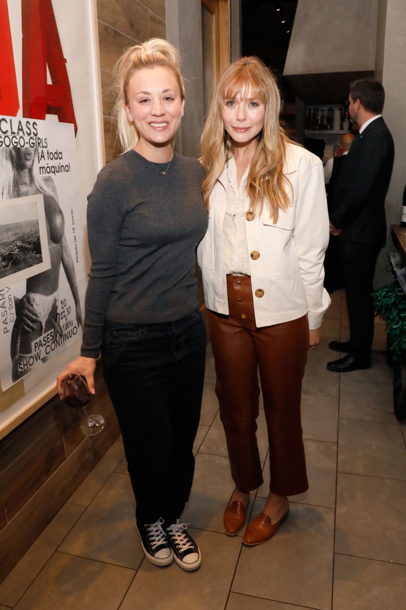 Elizabeth Olsen attends EBMRF’s Sip, Savor & Support Benefit