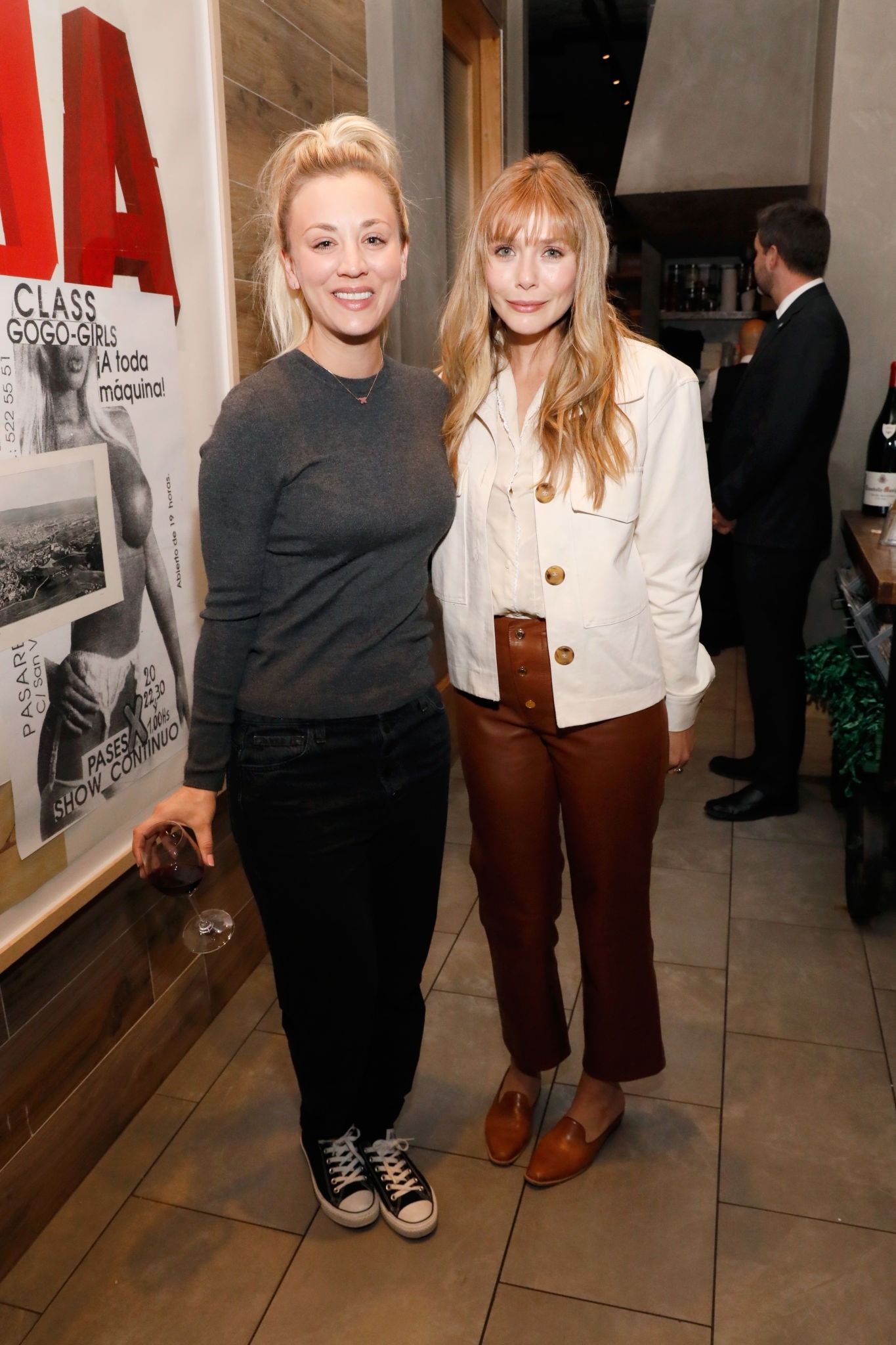 Elizabeth Olsen attends EBMRF’s Sip, Savor & Support Benefit