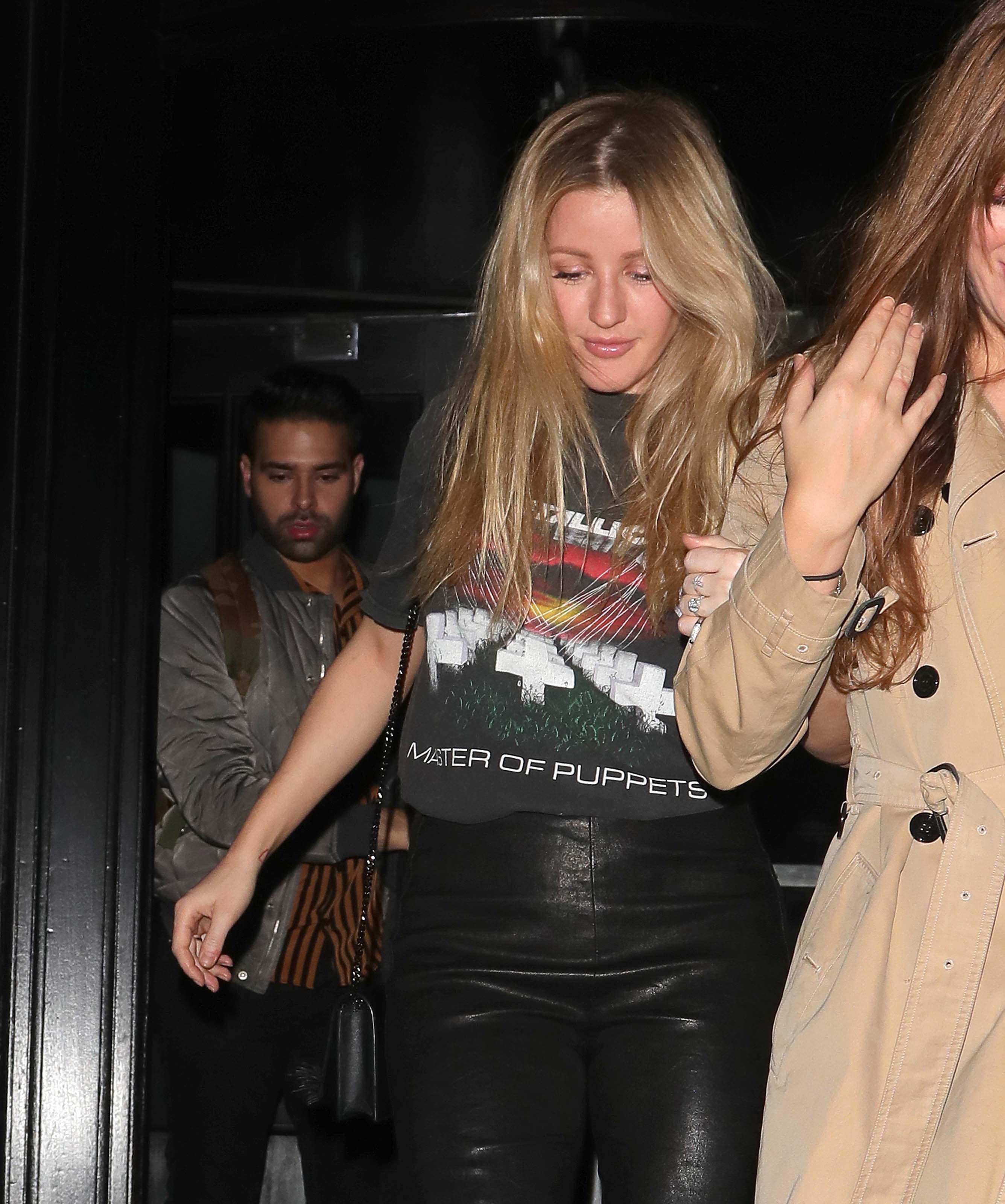 Ellie Goulding seen in London