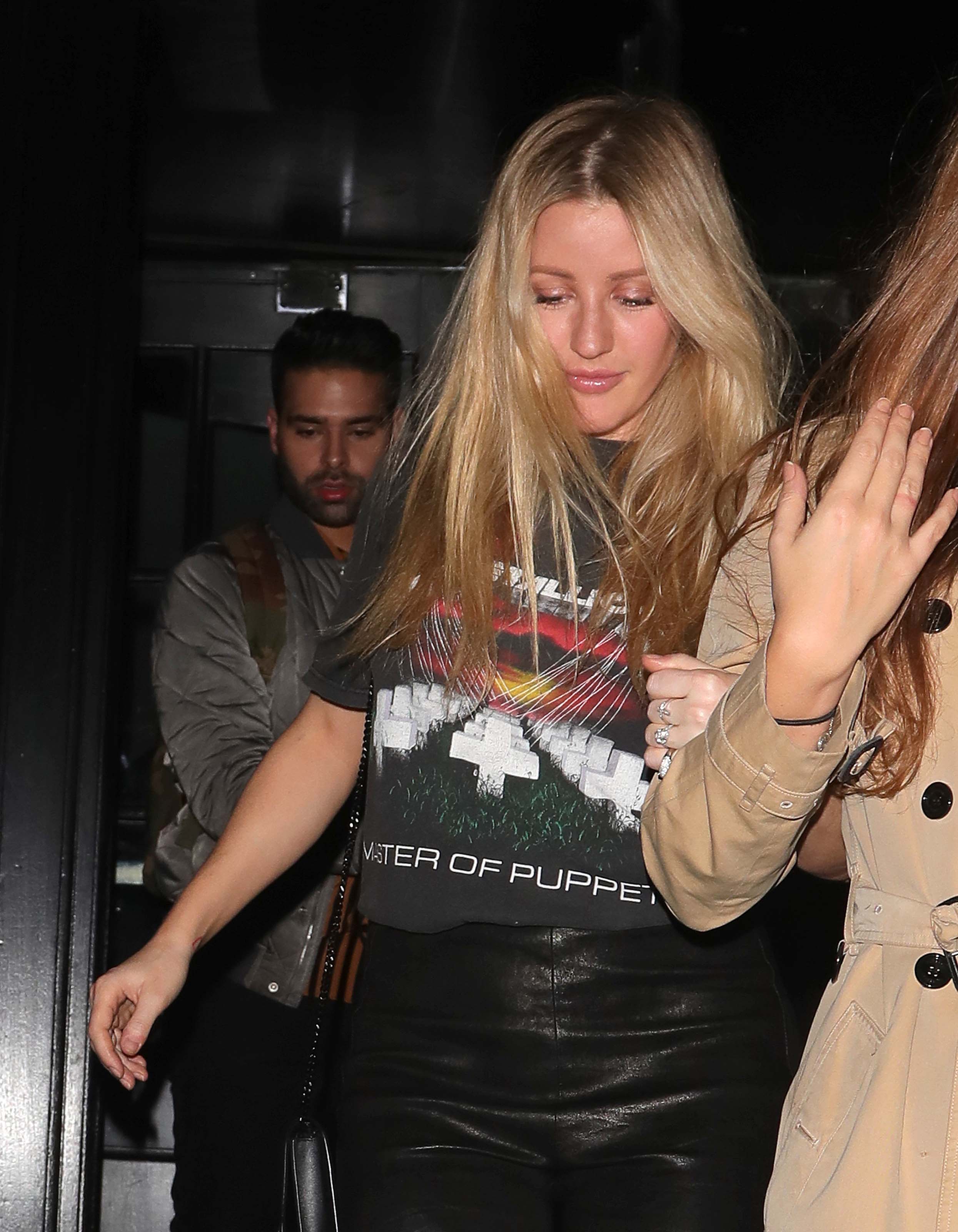 Ellie Goulding seen in London