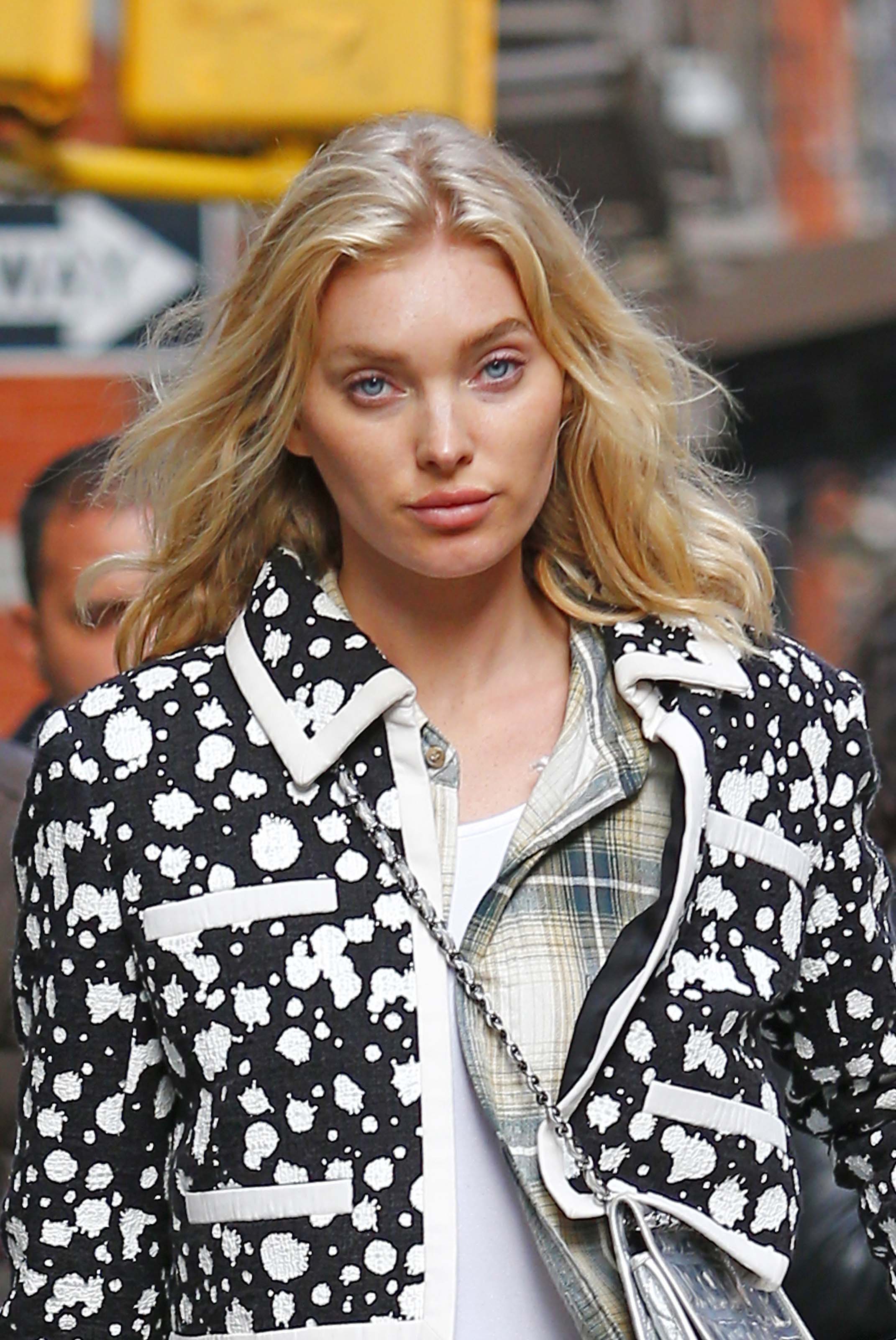 Elsa Hosk out in NYC