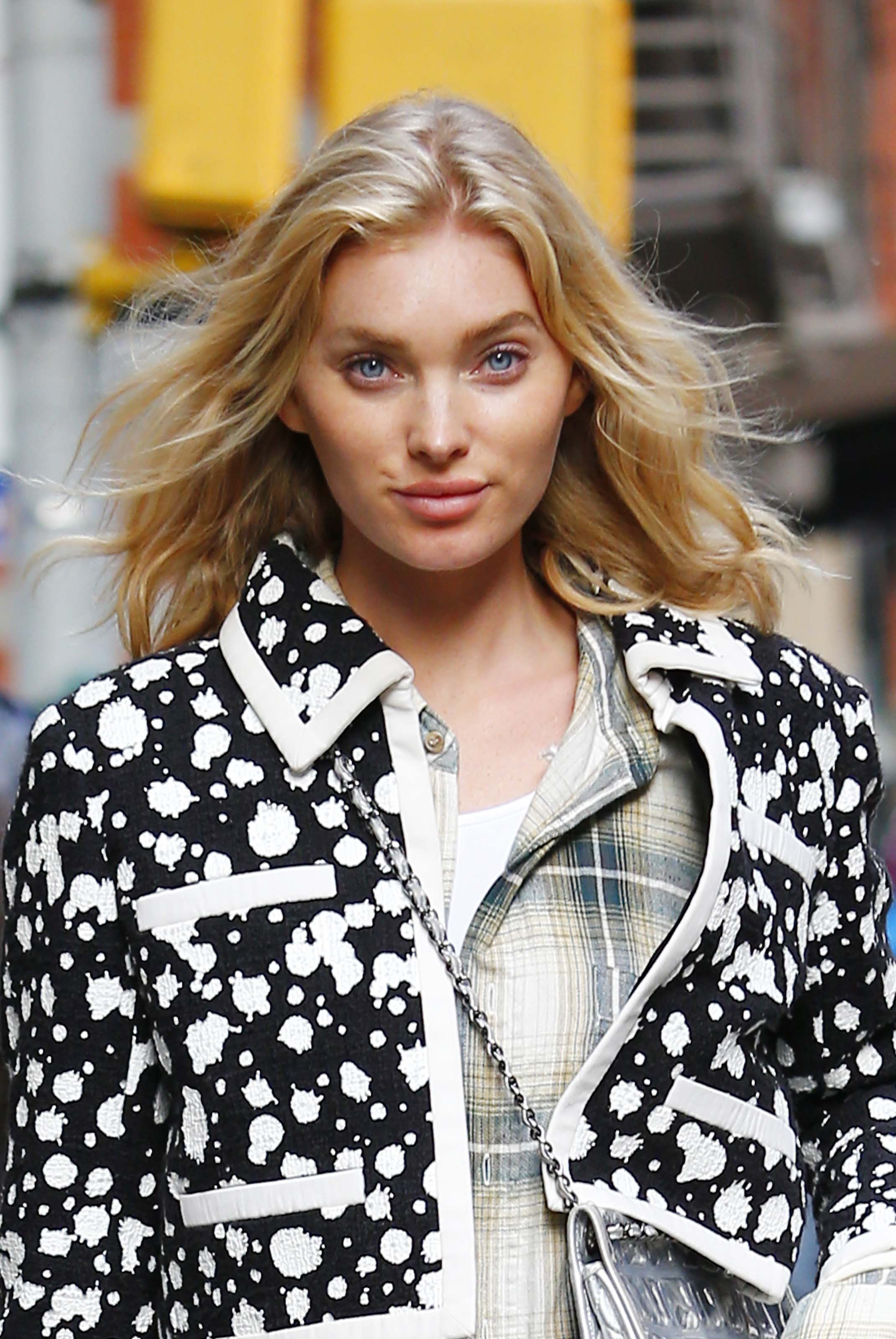 Elsa Hosk out in NYC