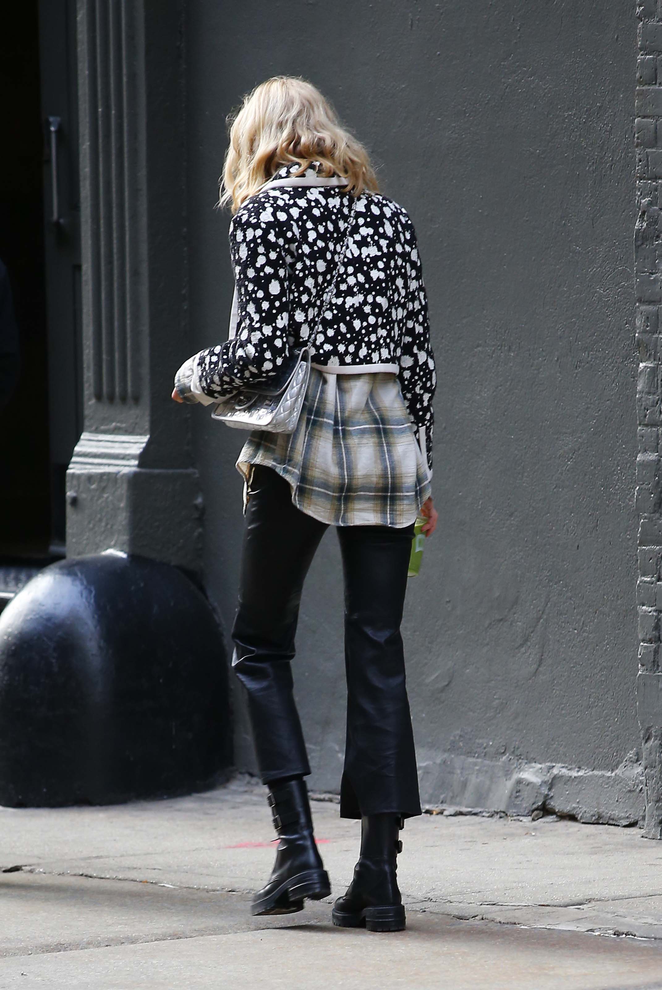 Elsa Hosk out in NYC