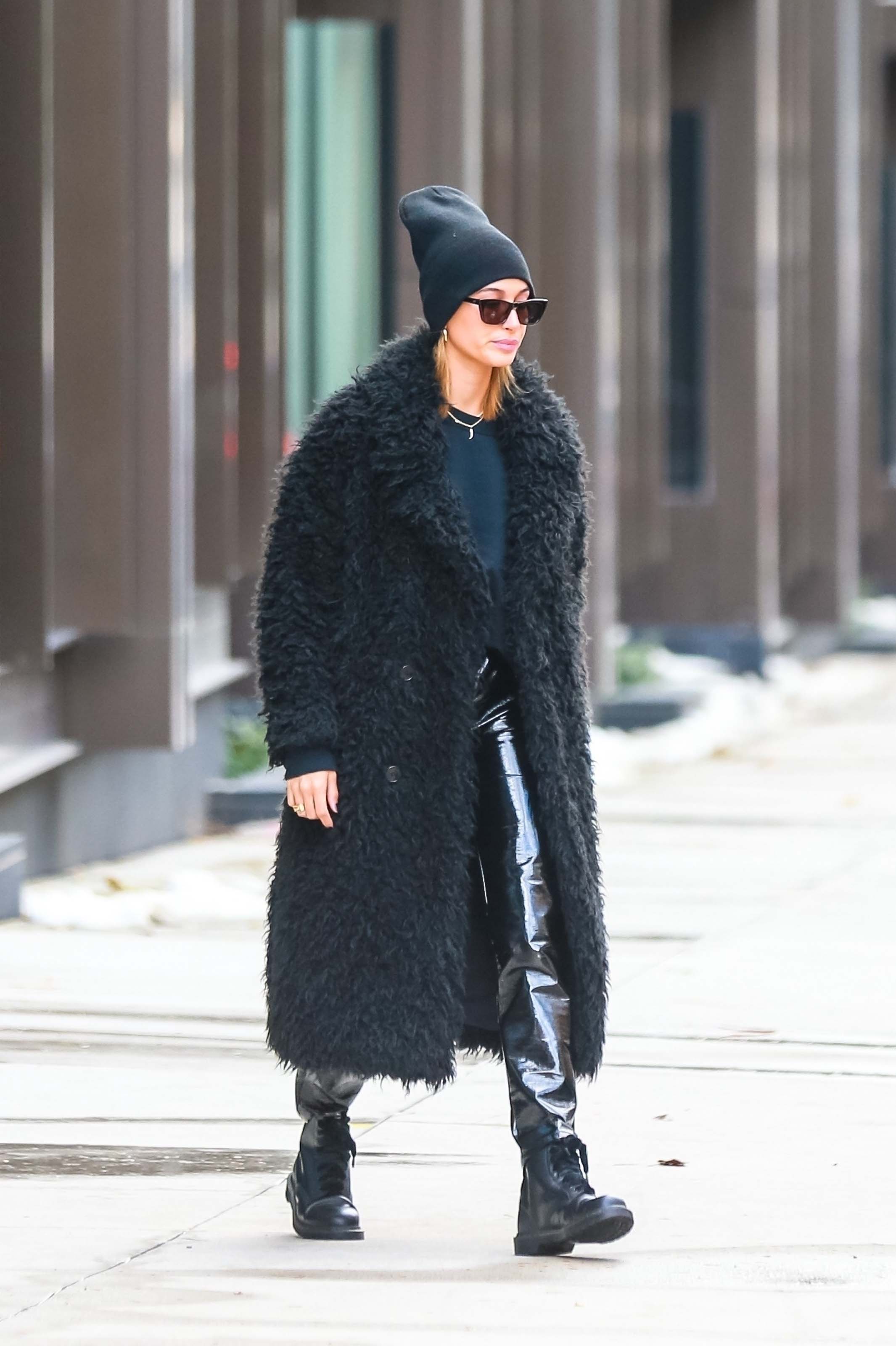 Hailey Baldwin out in NYC