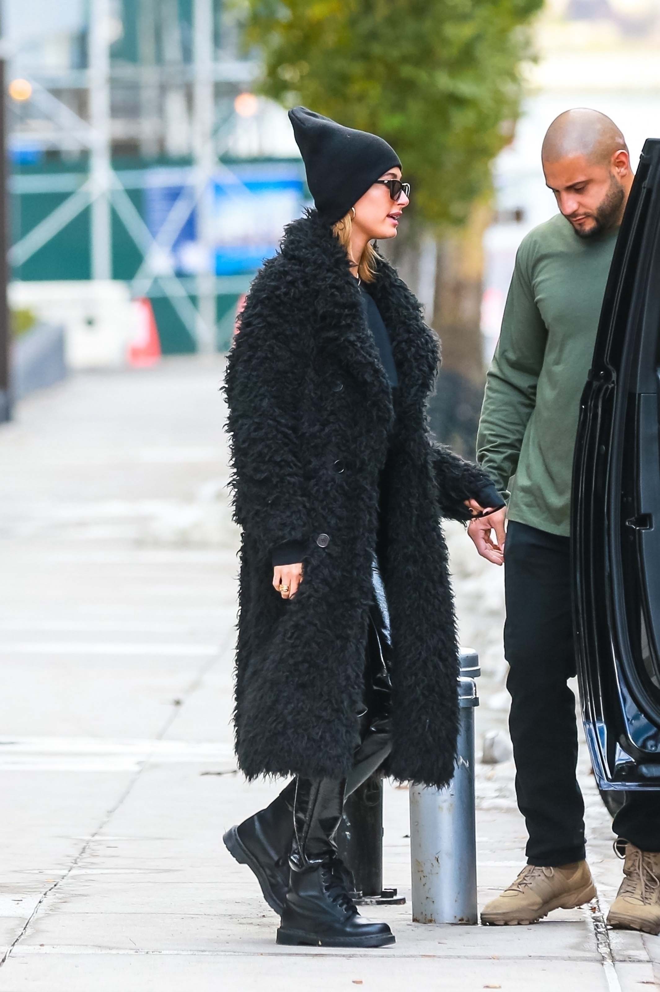 Hailey Baldwin out in NYC