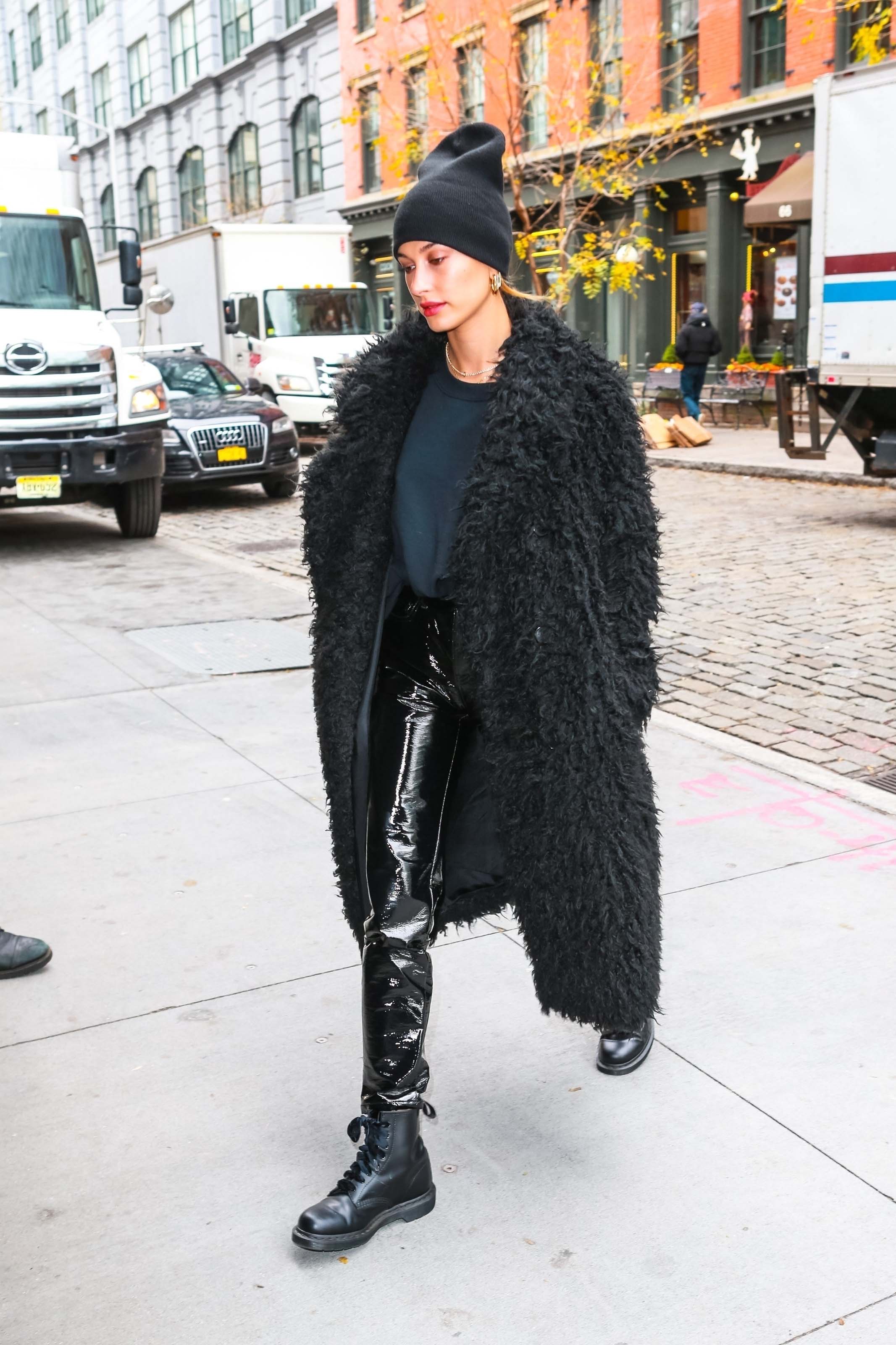 Hailey Baldwin out in NYC