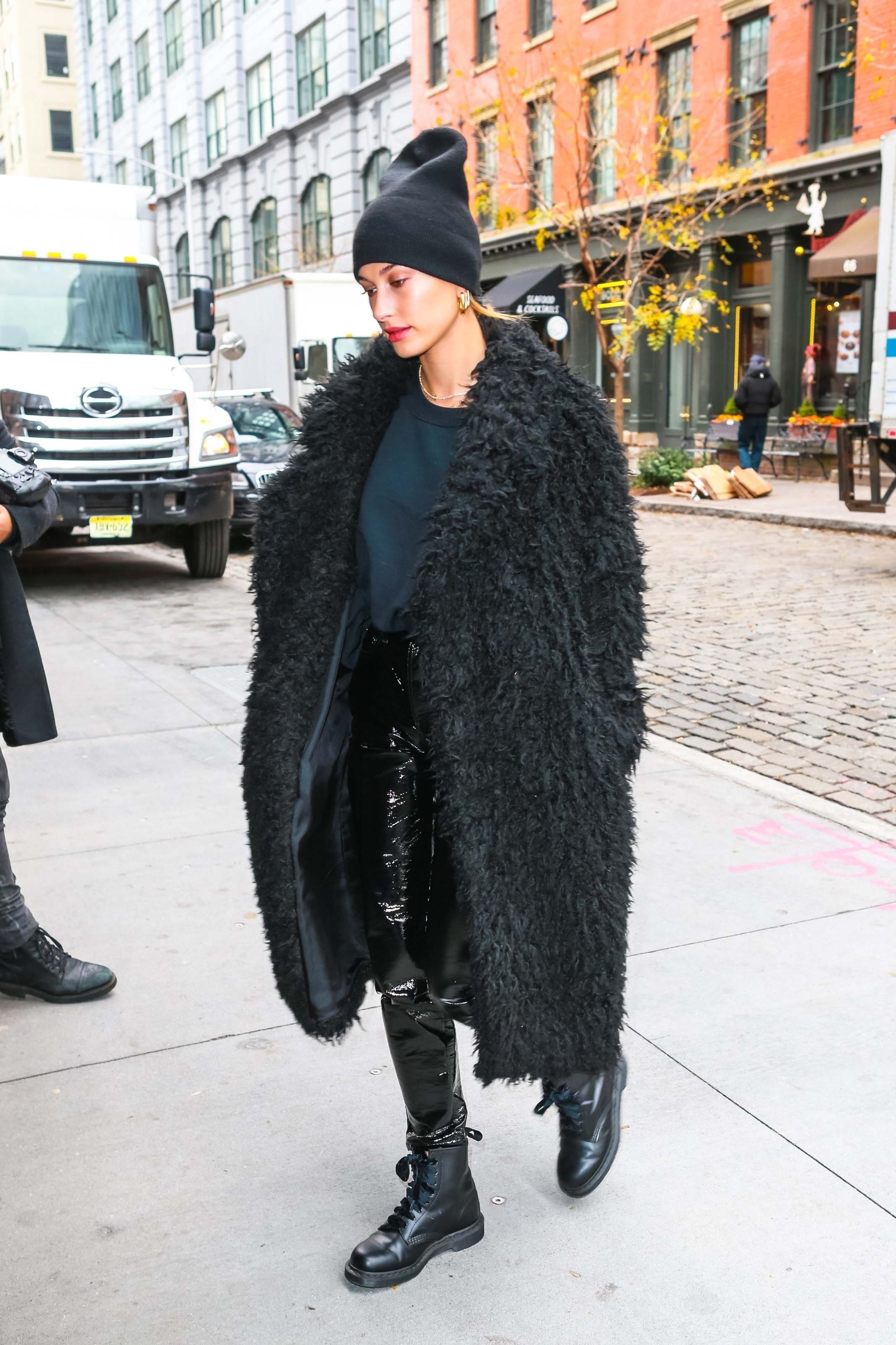 Hailey Baldwin out in NYC