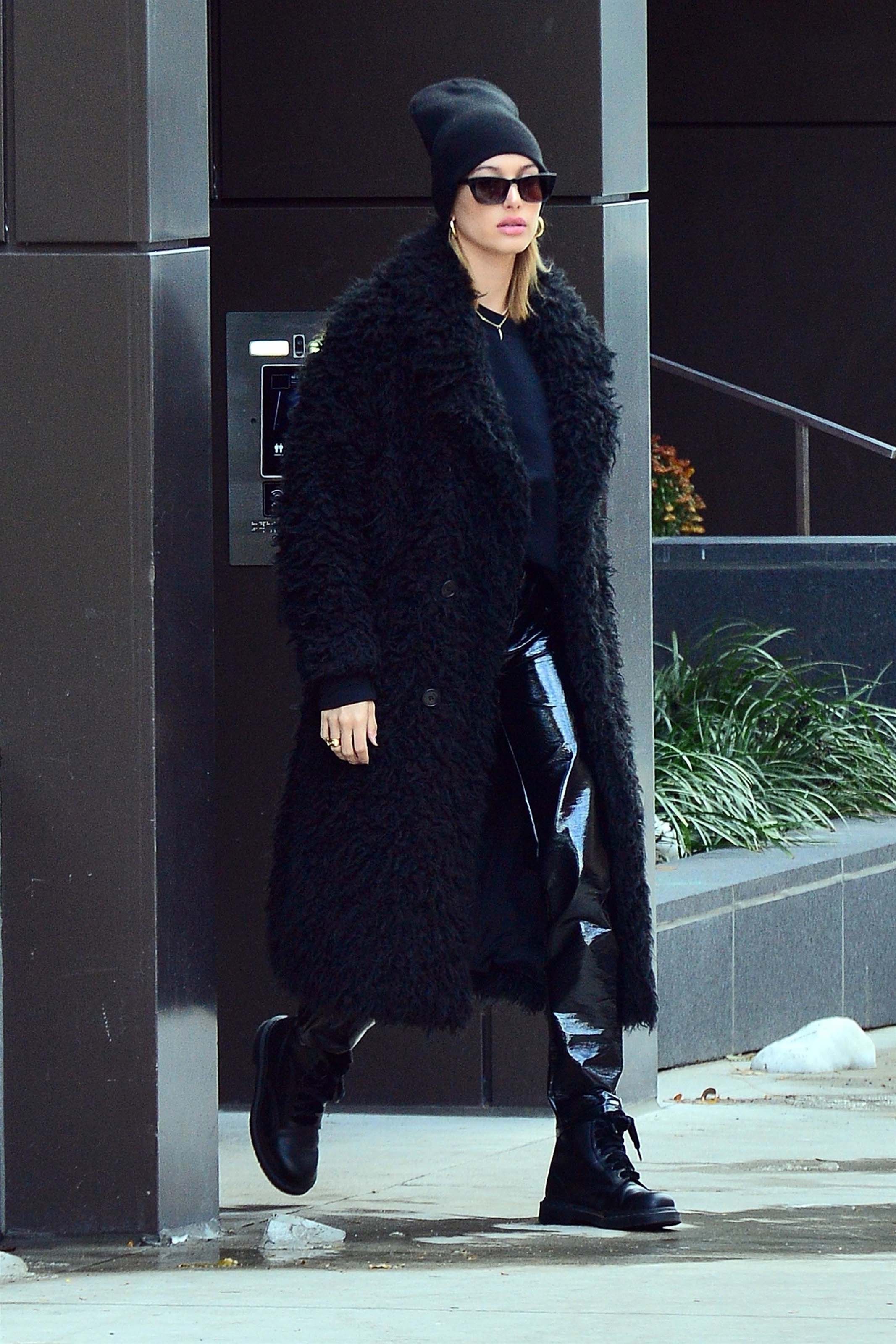 Hailey Baldwin out in NYC