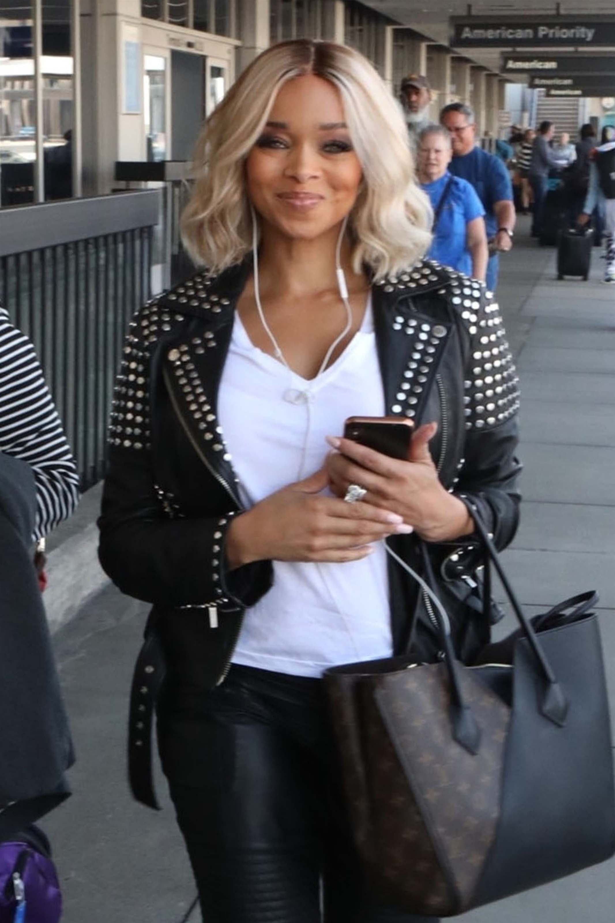 Patricia Southall at LAX airport