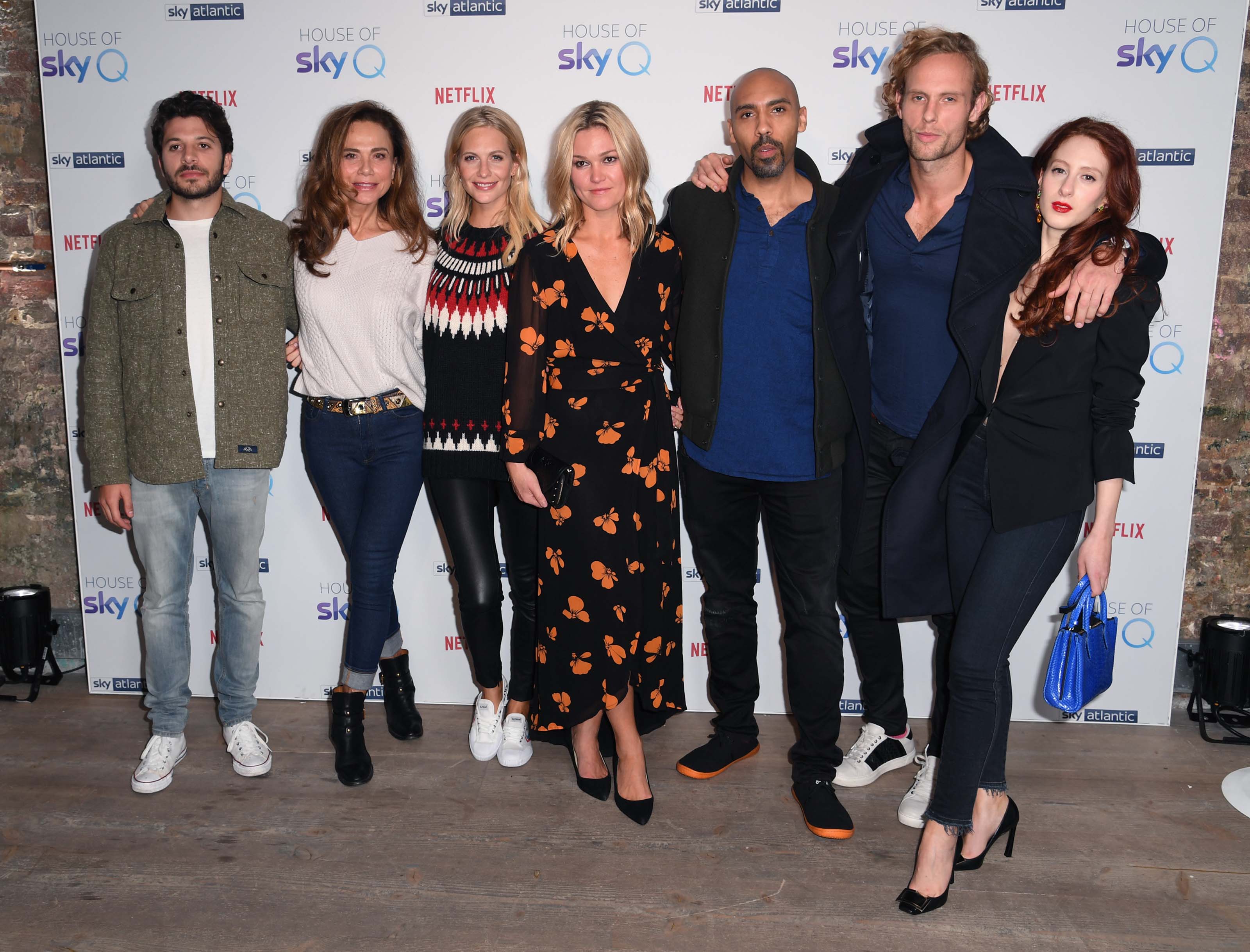 Poppy Delevingne attends SkyQ Party Arrivals