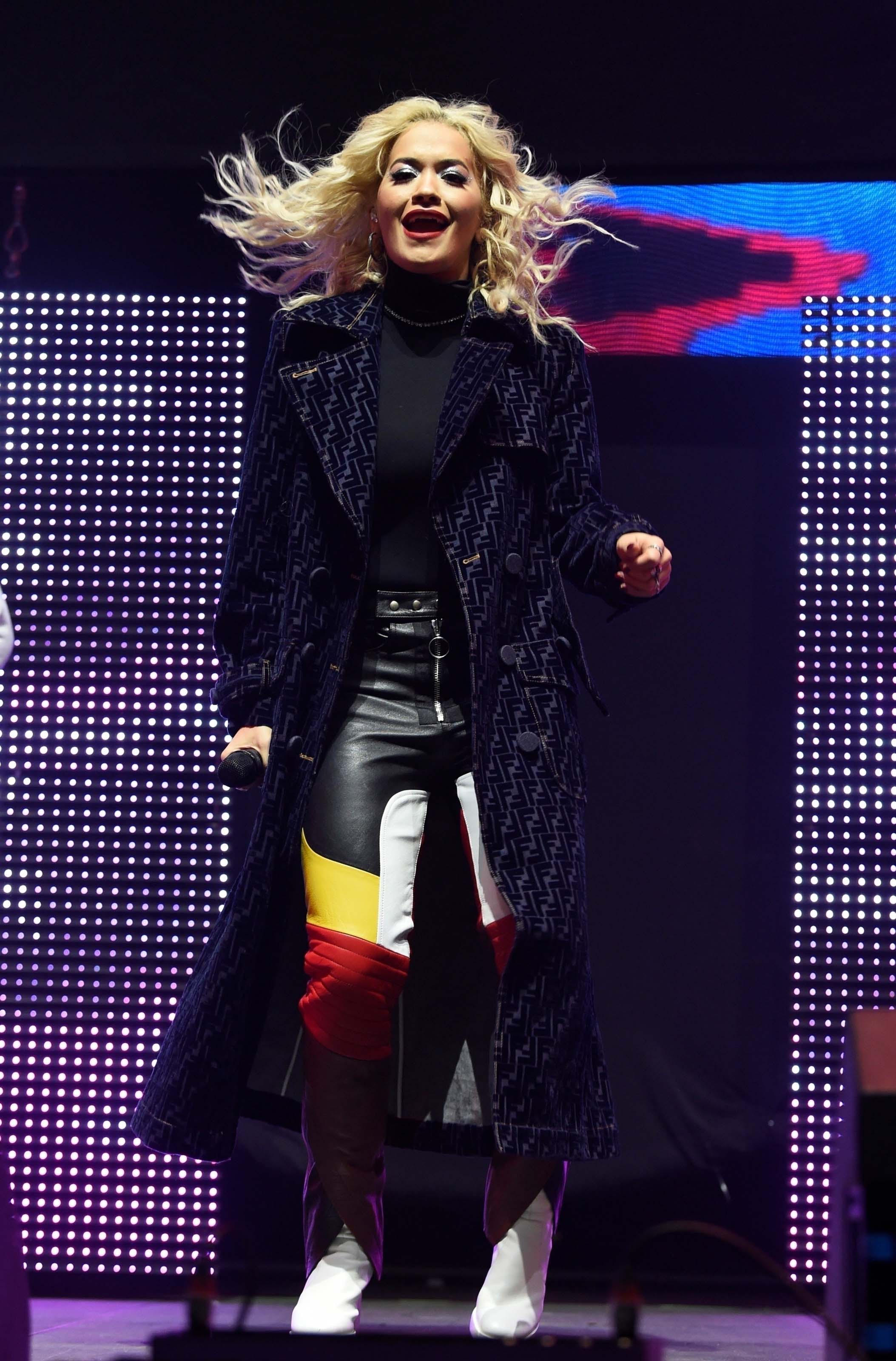 Rita Ora performs live at Radio City Hits Live