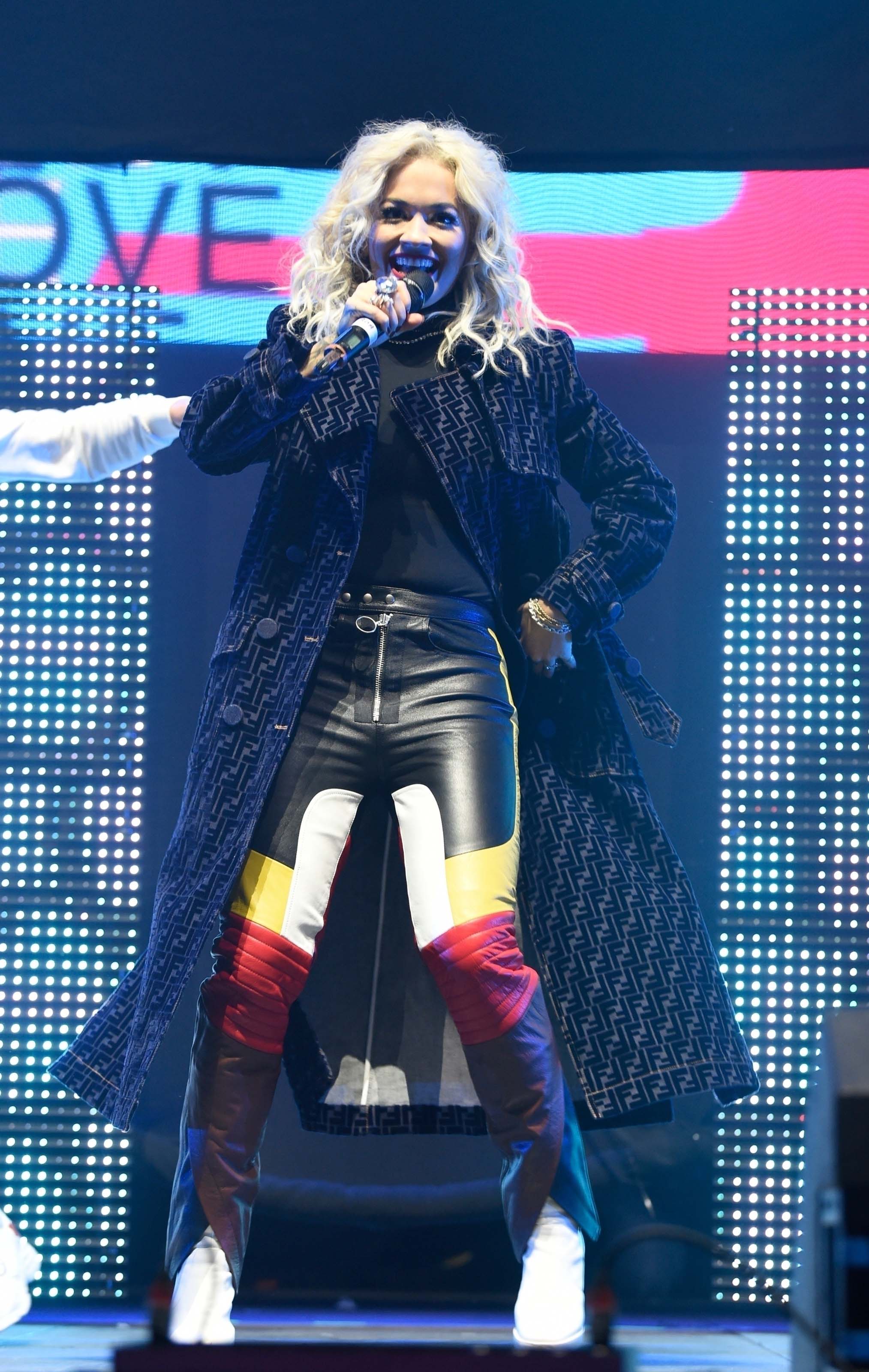 Rita Ora performs live at Radio City Hits Live