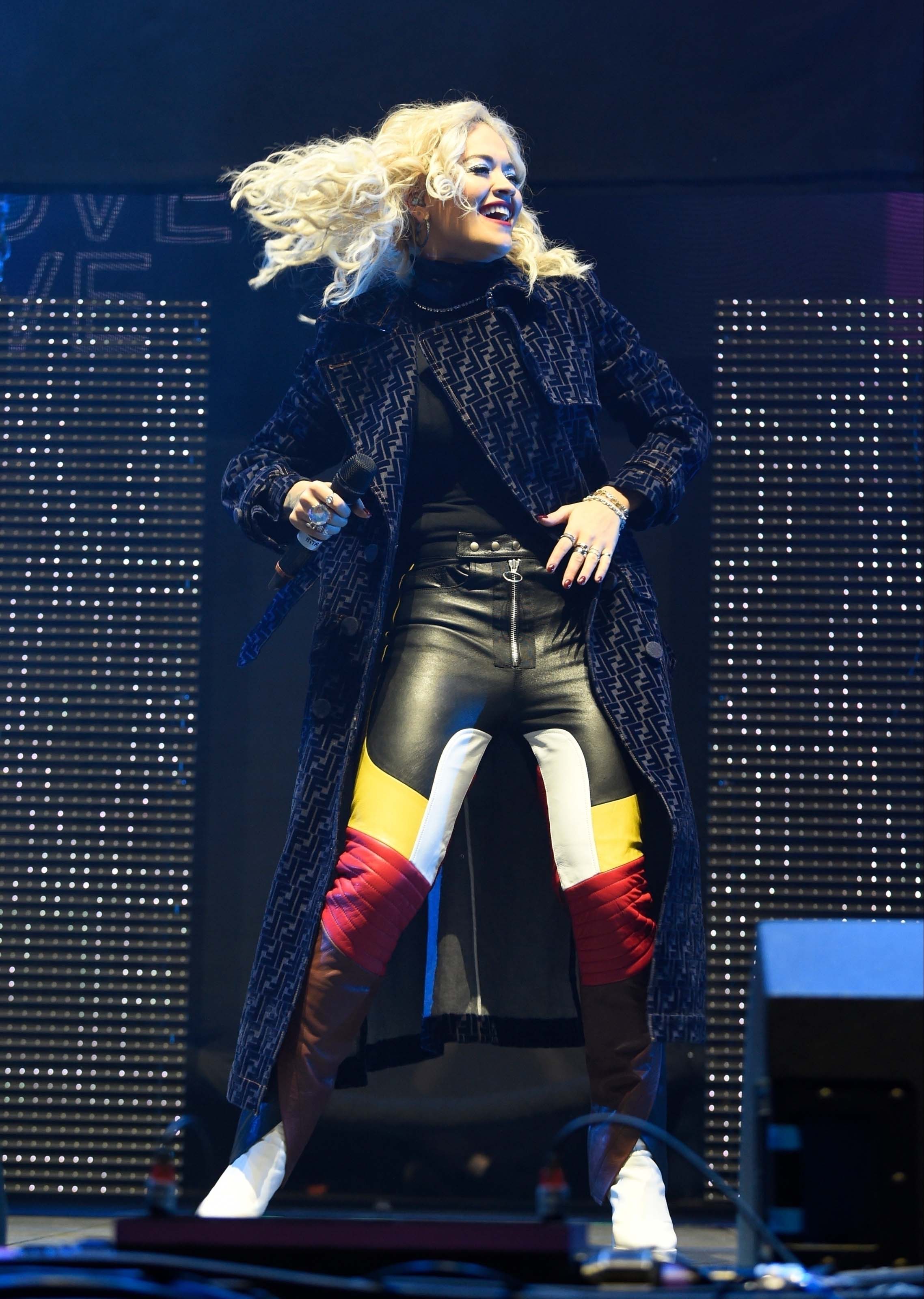 Rita Ora performs live at Radio City Hits Live