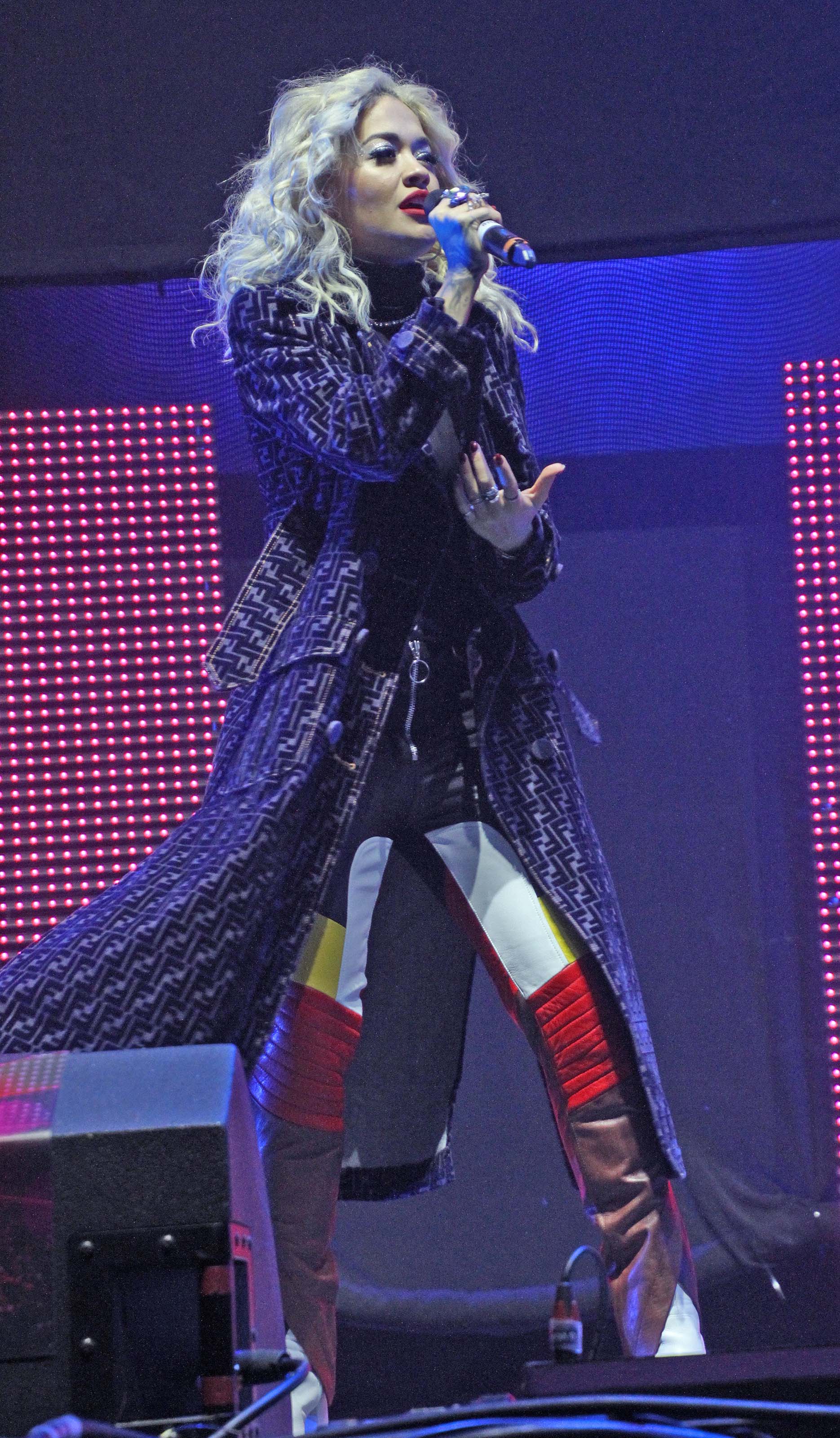 Rita Ora performs live at Radio City Hits Live