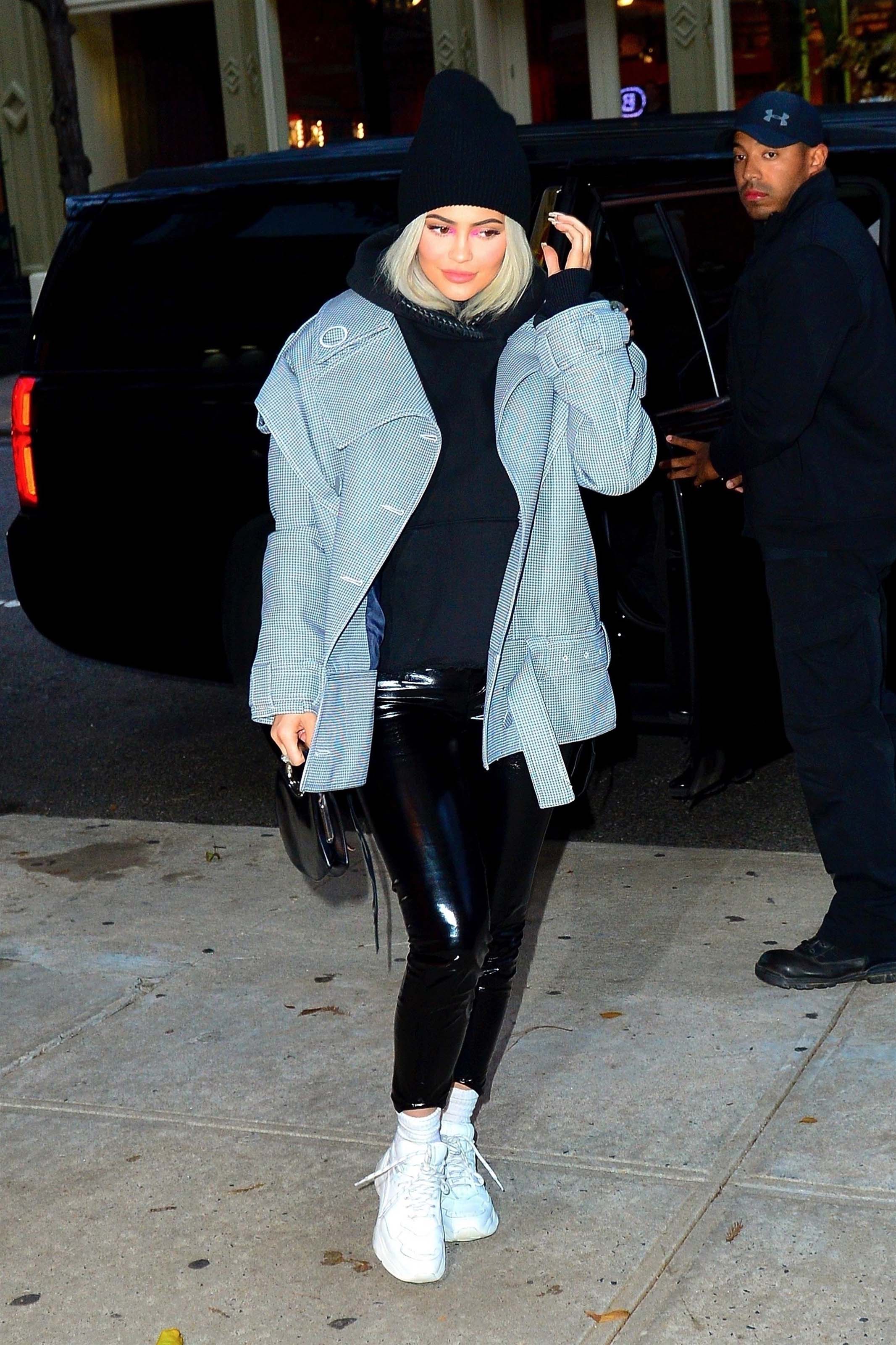 Kylie Jenner seen in New York