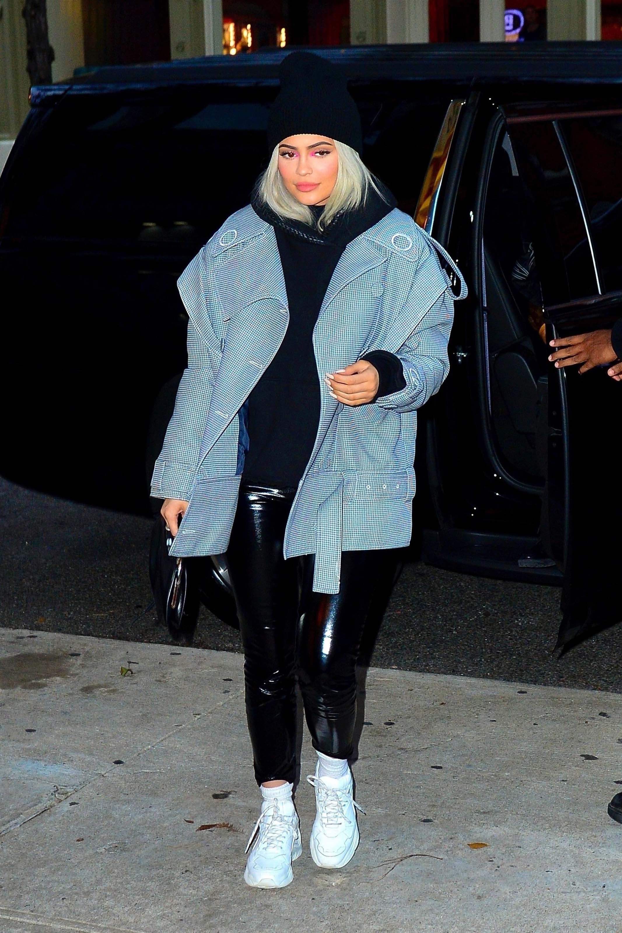 Kylie Jenner seen in New York