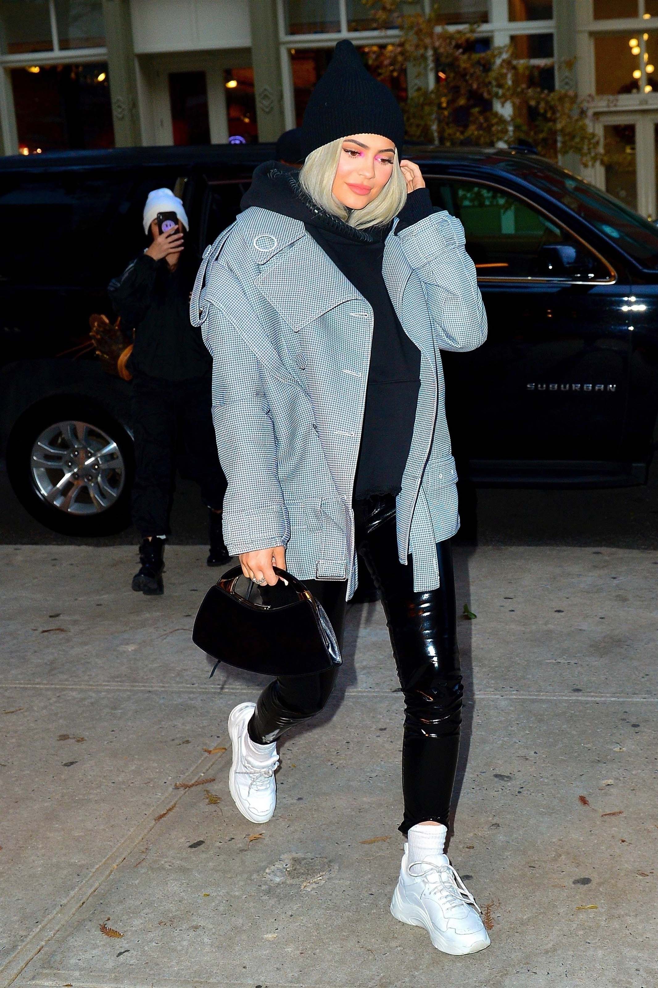 Kylie Jenner seen in New York