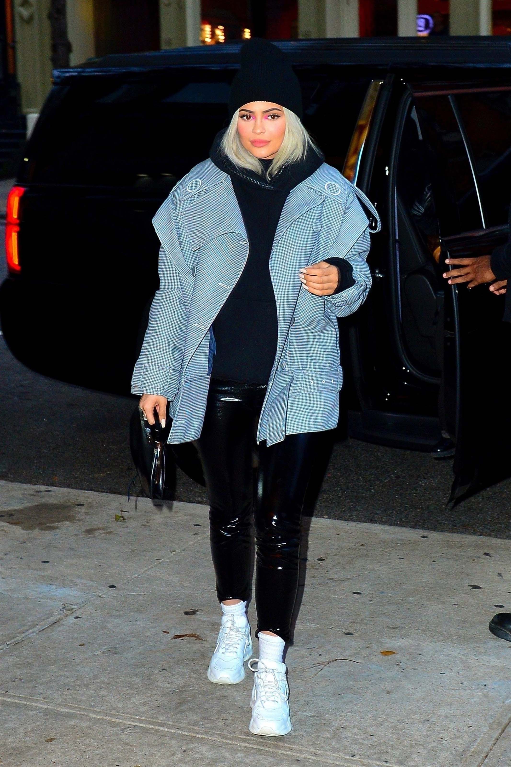 Kylie Jenner seen in New York