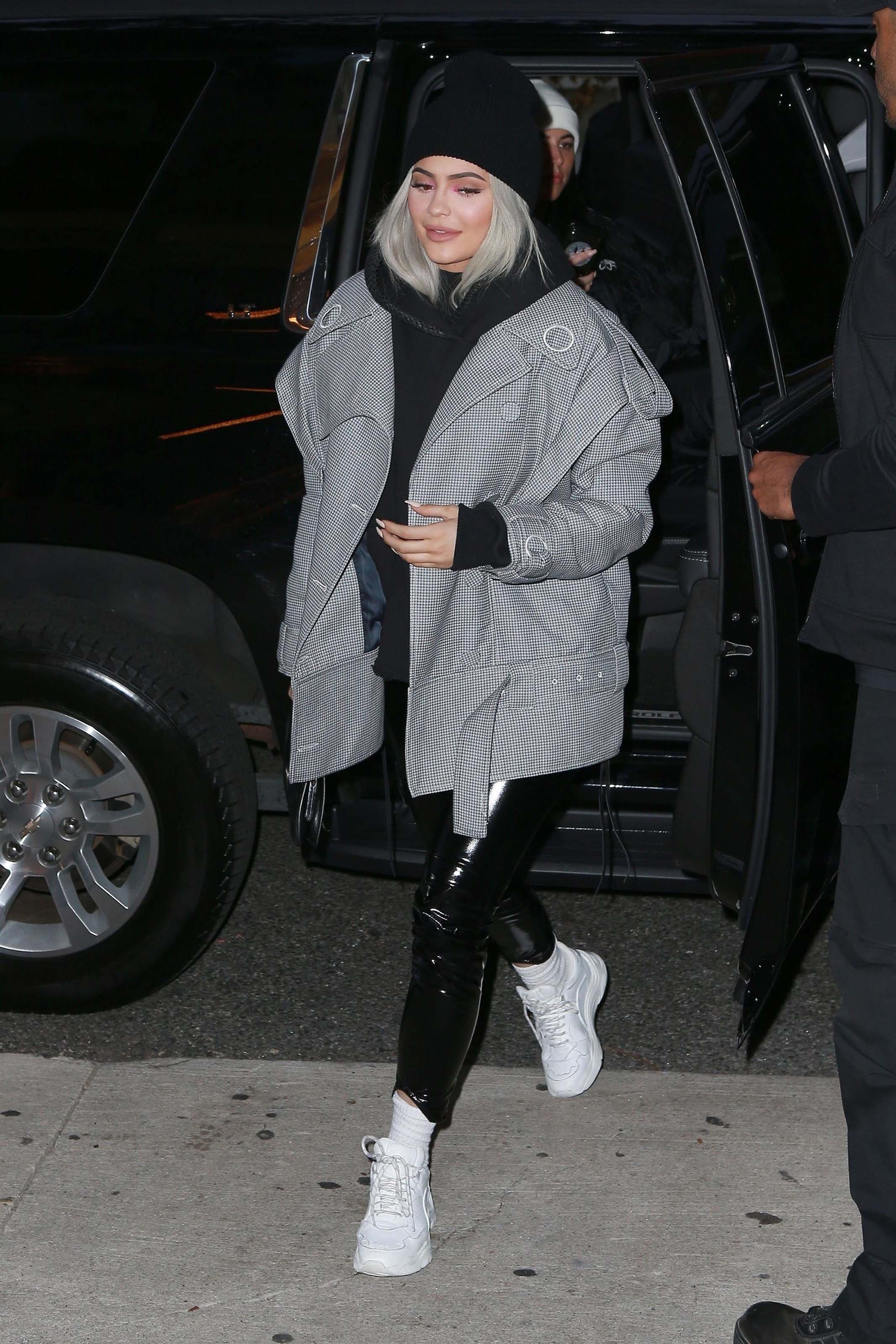 Kylie Jenner seen in New York