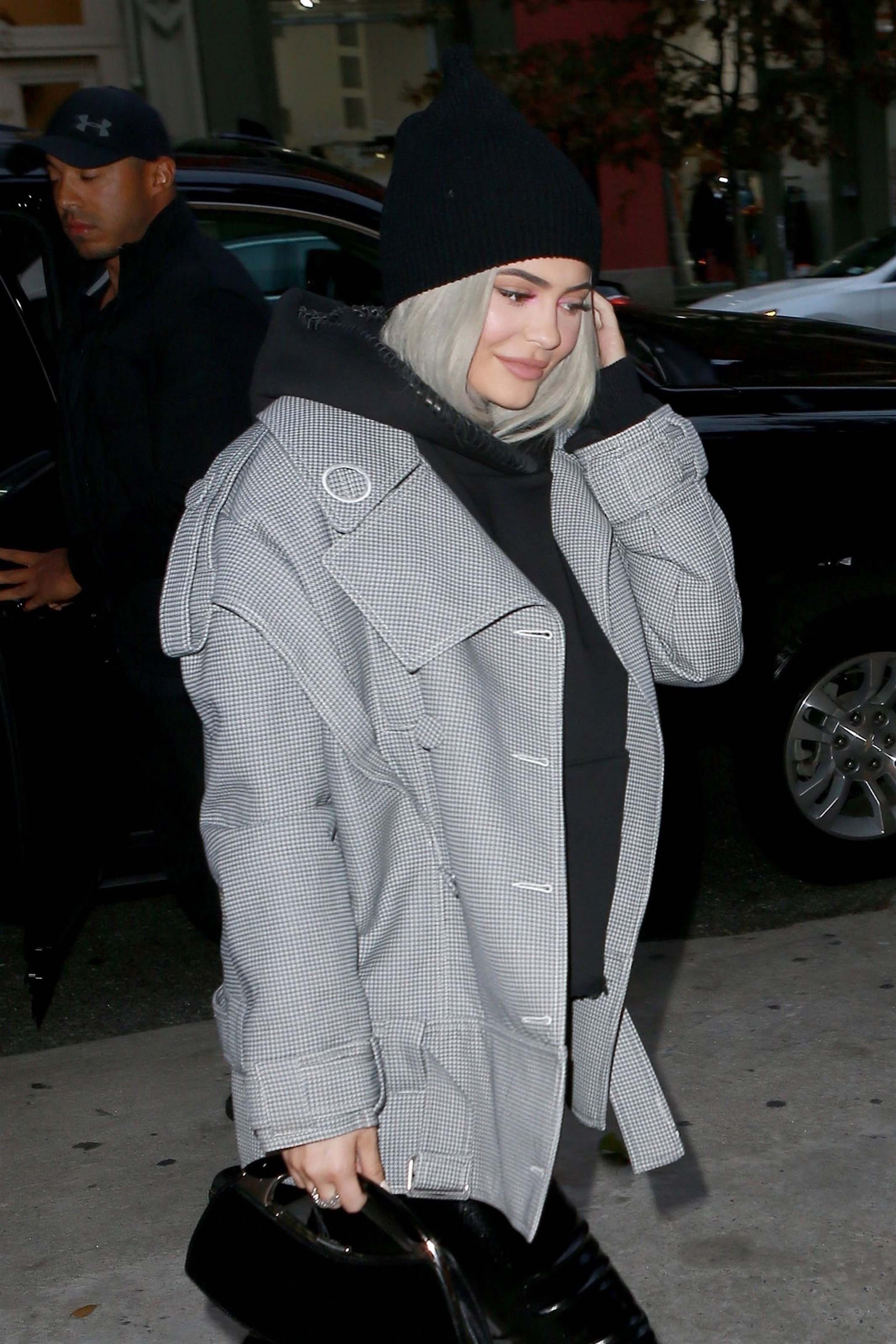 Kylie Jenner seen in New York