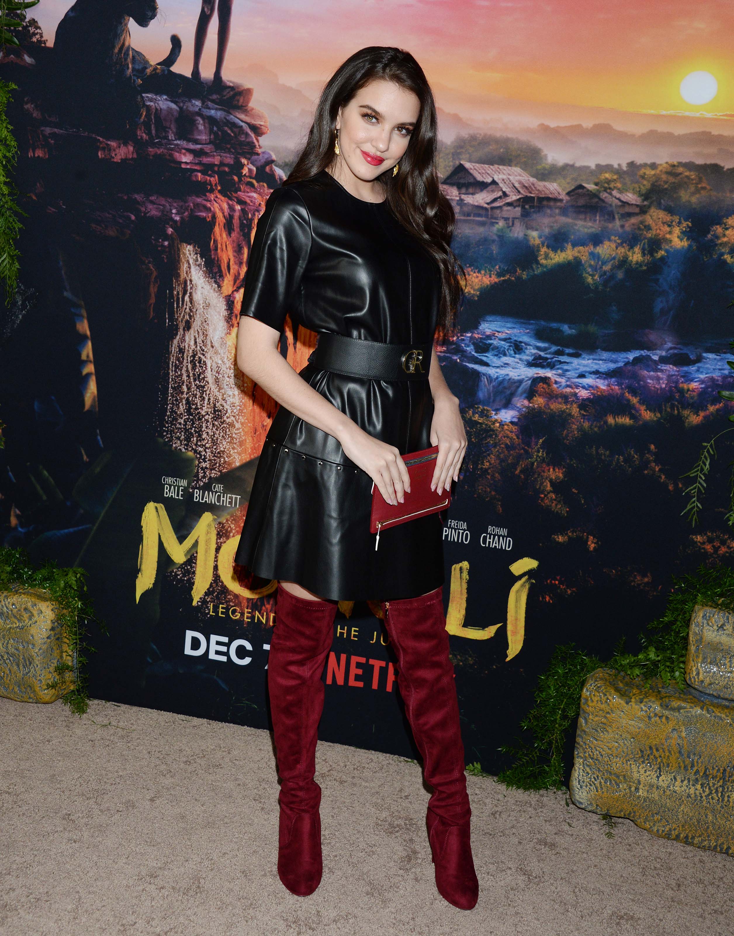 Lilimar attends Mowgli premiere in LA