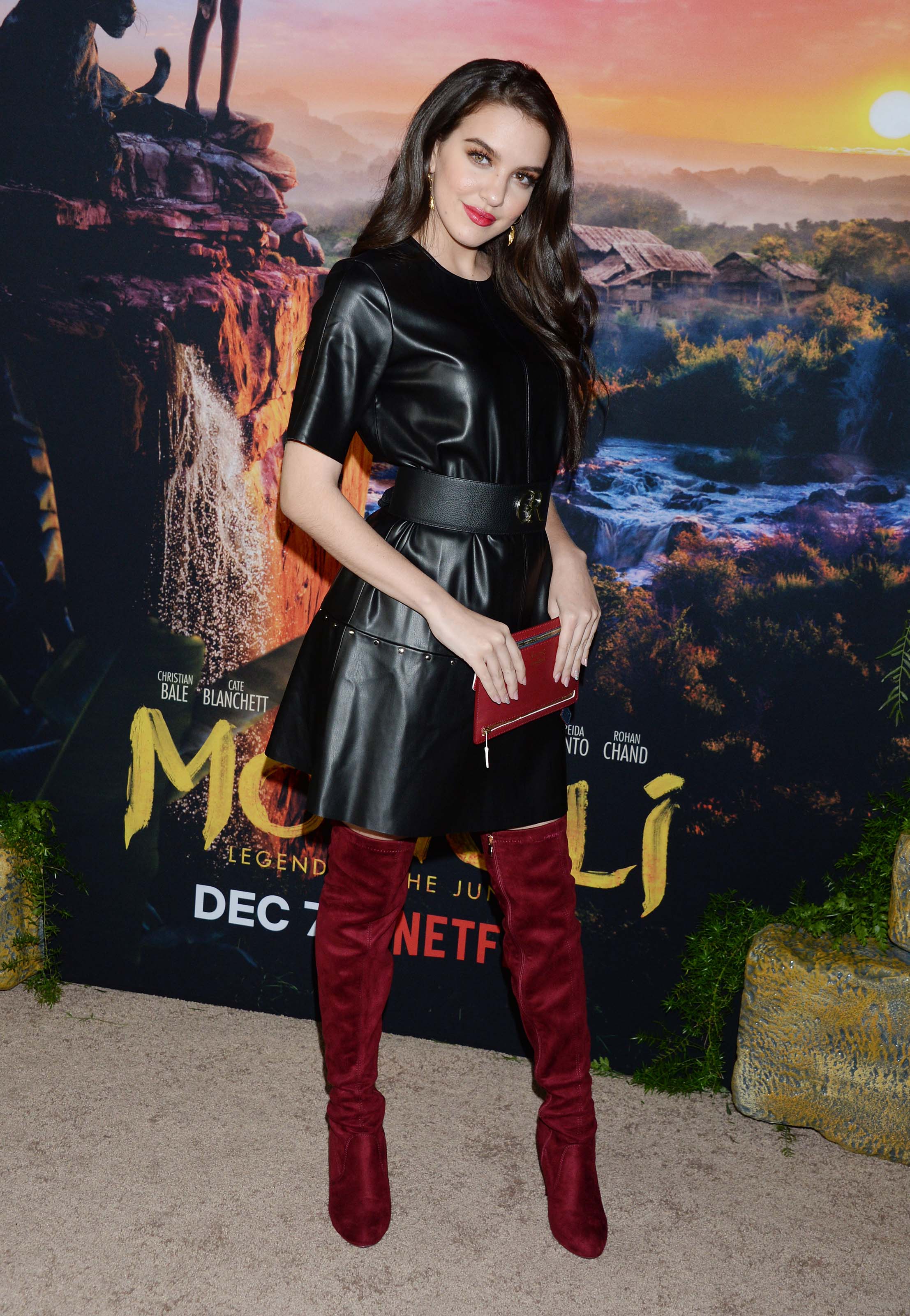 Lilimar attends Mowgli premiere in LA