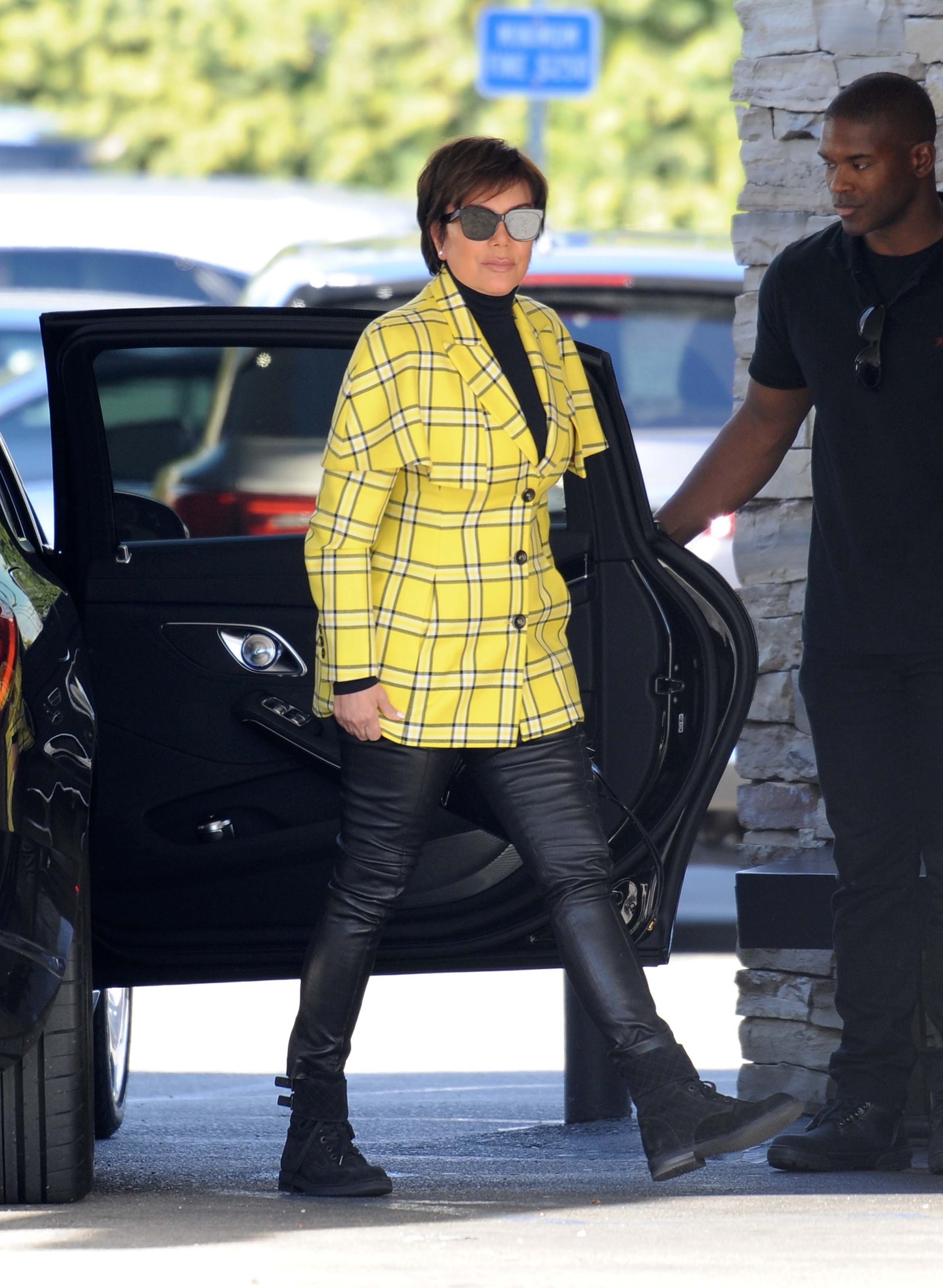 Kris Jenner arriving for the Keeping Up With The Kardashians