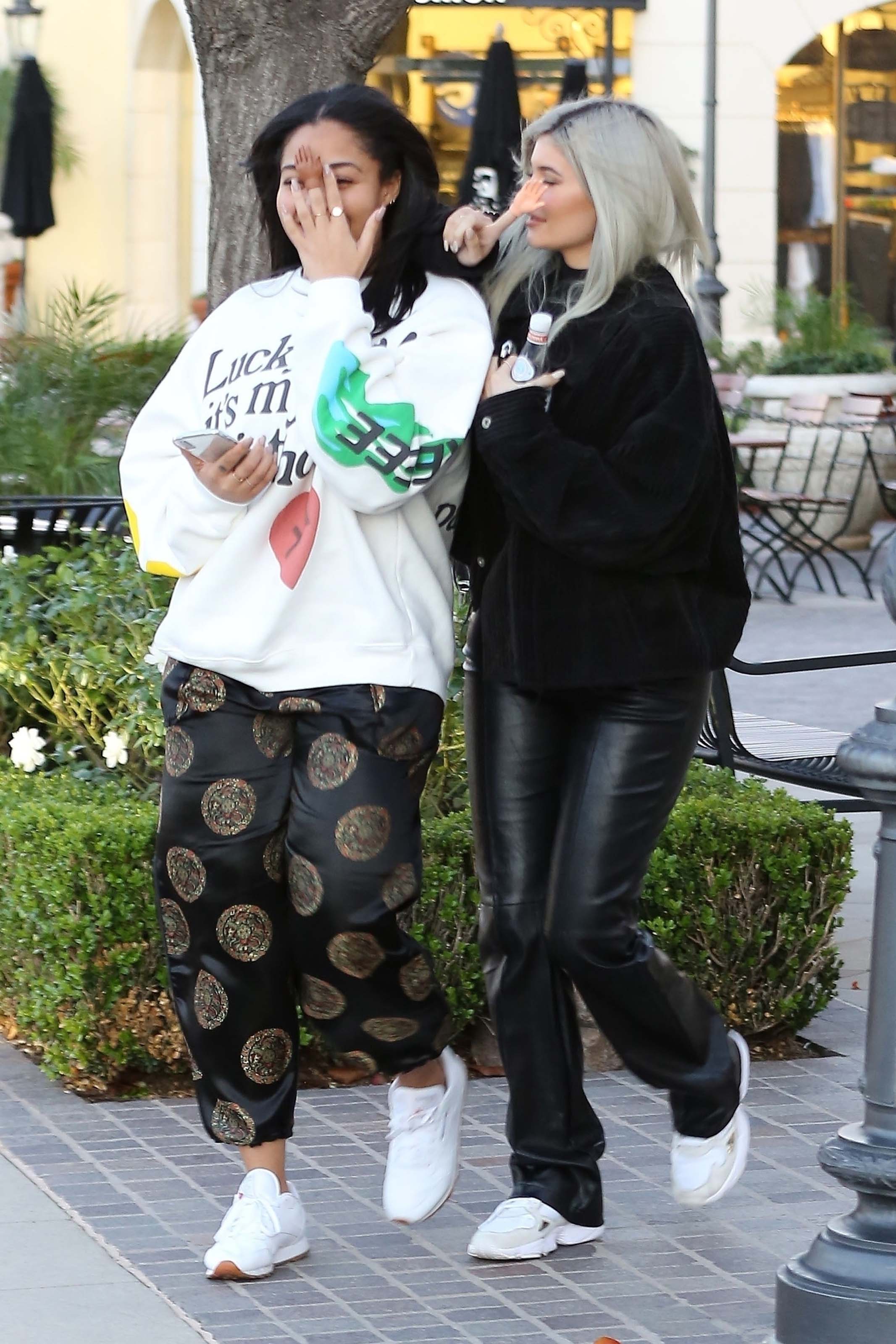 Kylie Jenner out in Calabasas