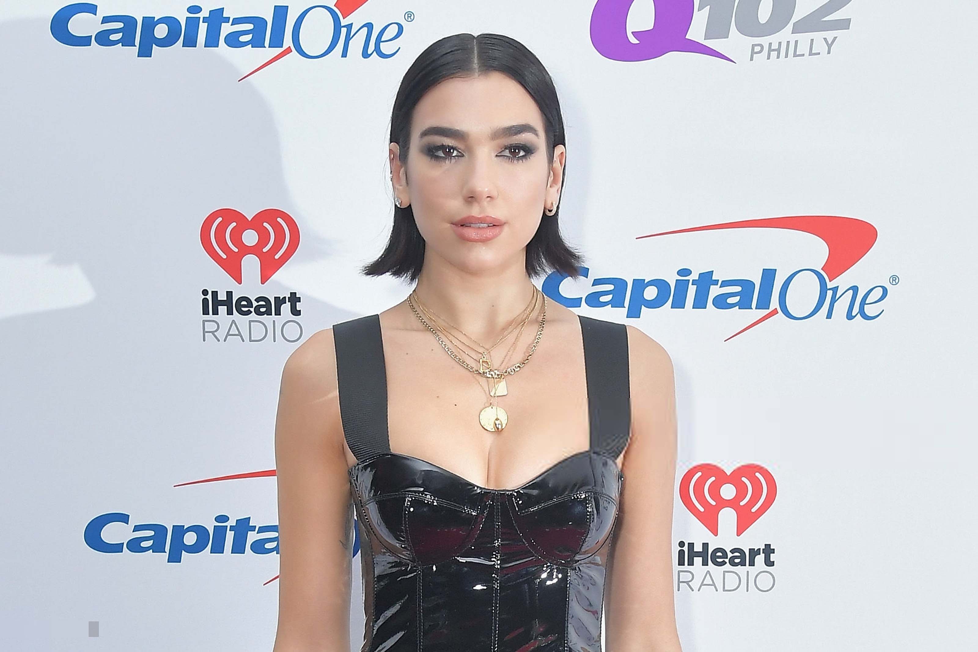 Dua Lipa attends Q102’s Jingle Ball 2018