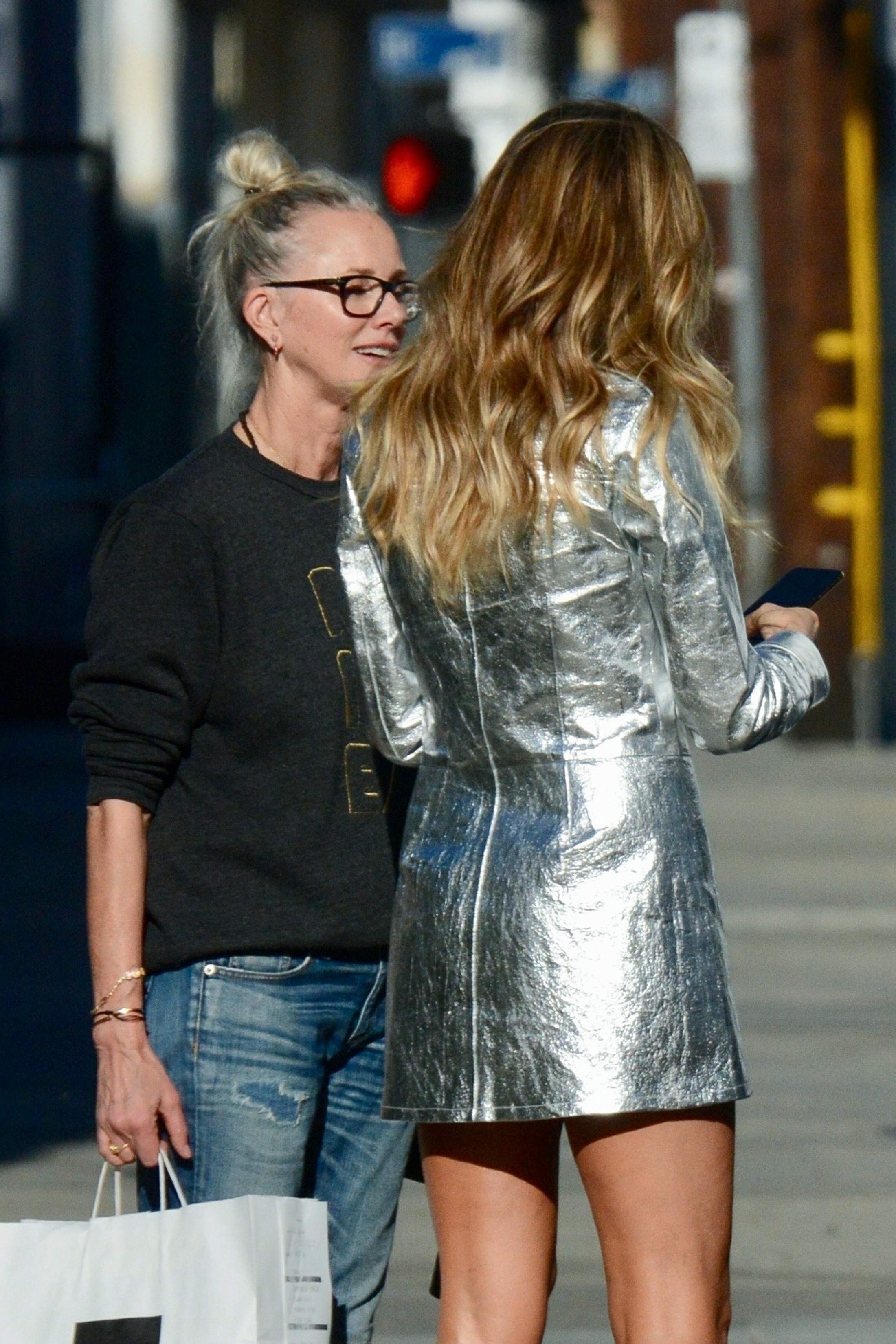 Heidi Klum stepped out in LA