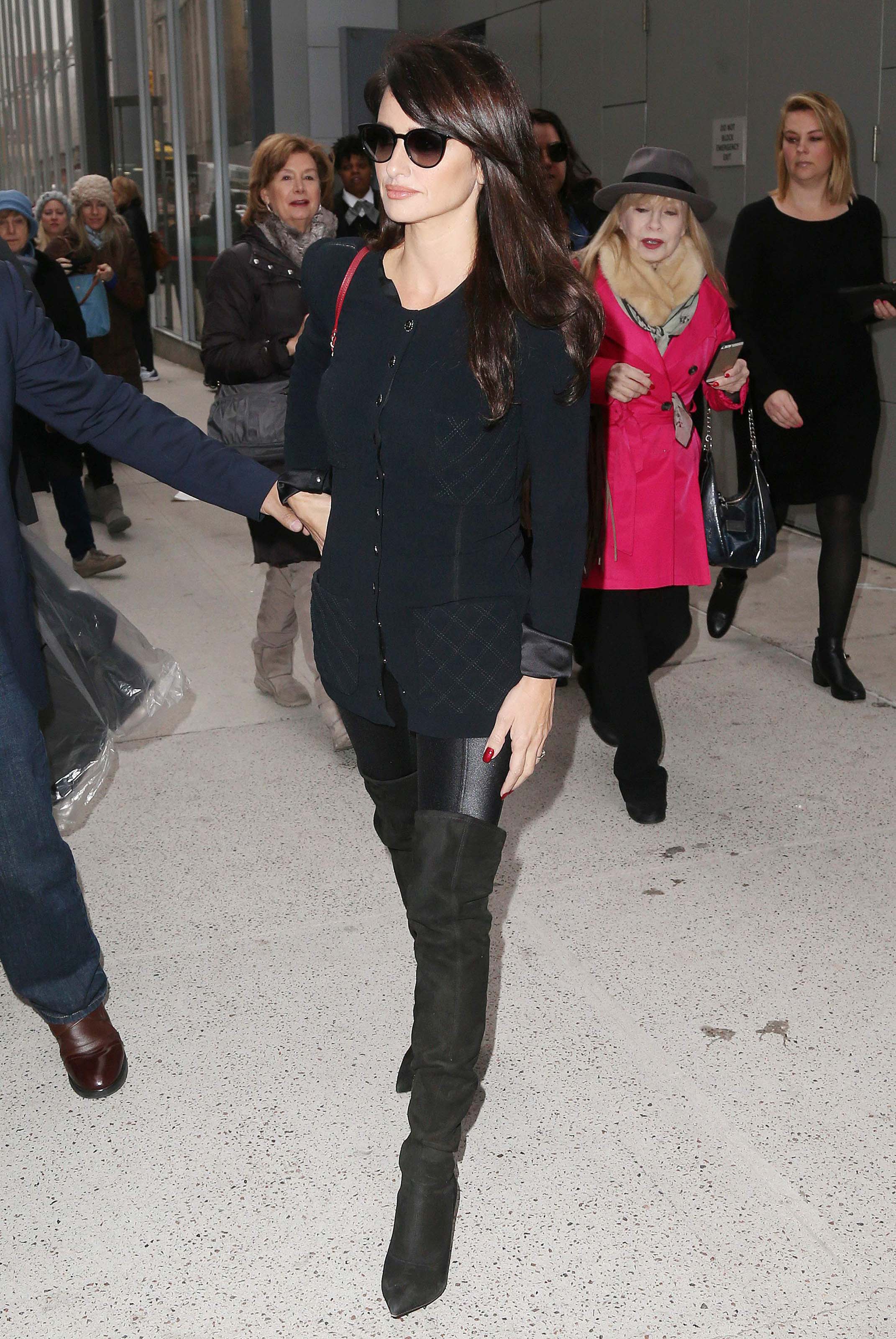 Penelope Cruz Out in NYC