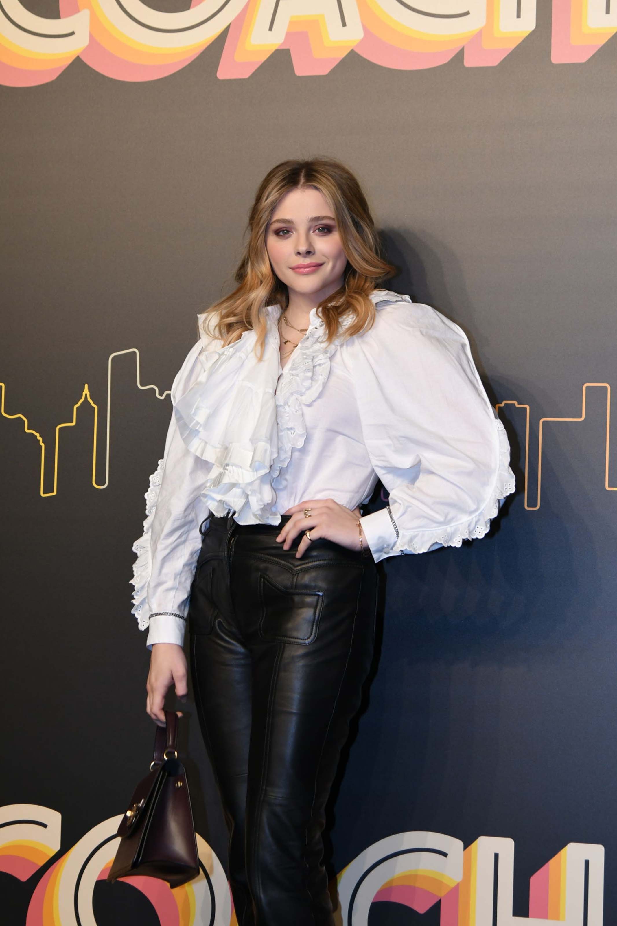 Chloe Moretz attends Coach 2019 Early Autumn Collection Fashion Show