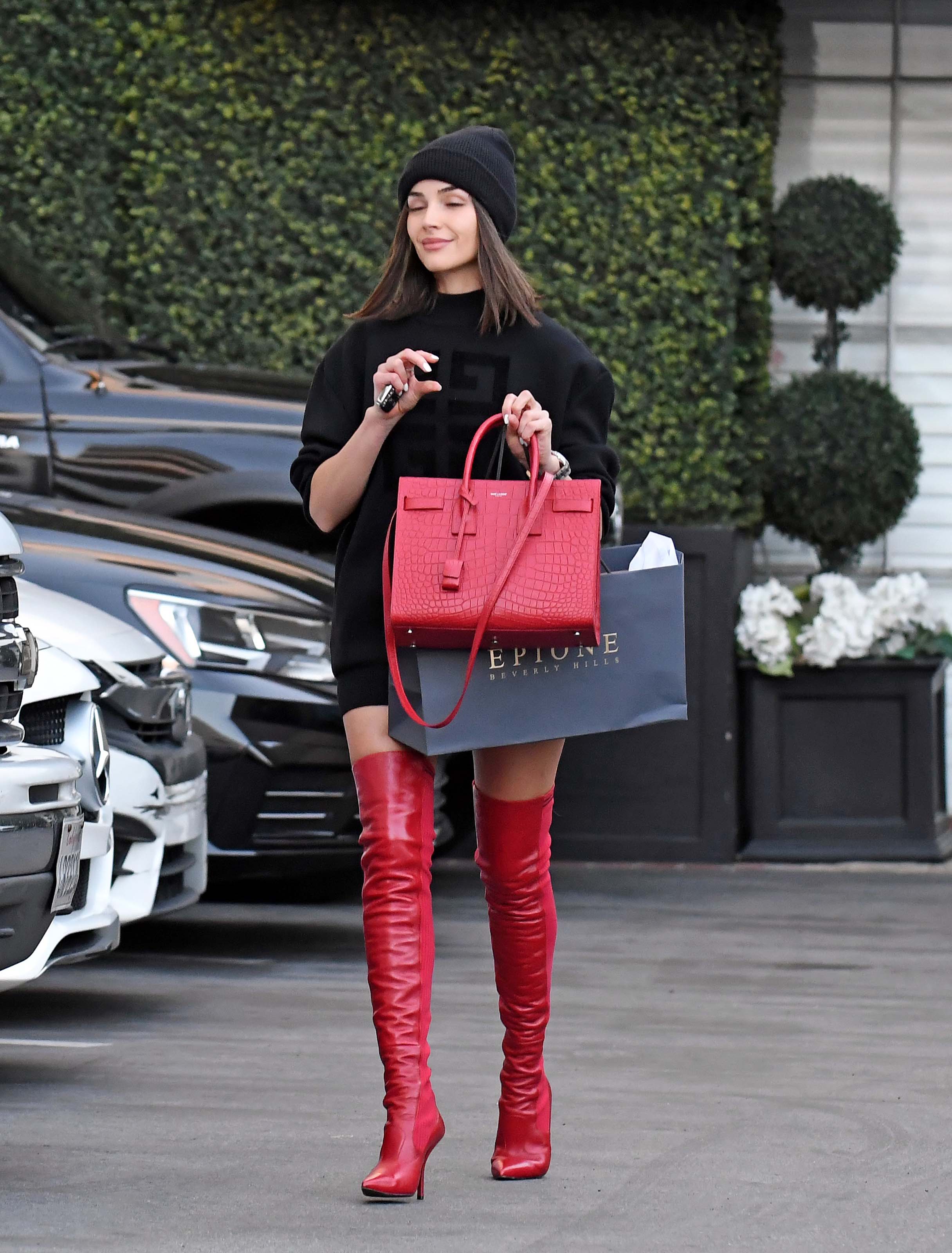 Olivia Culpo at Epione in Beverly Hills