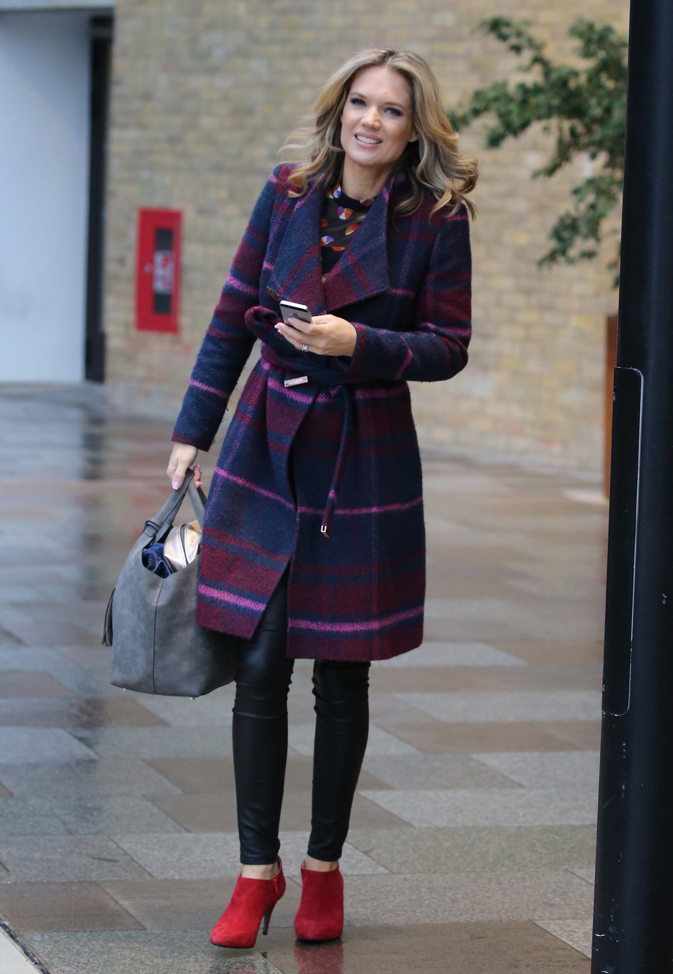 Charlotte Hawkins at ITV Studios