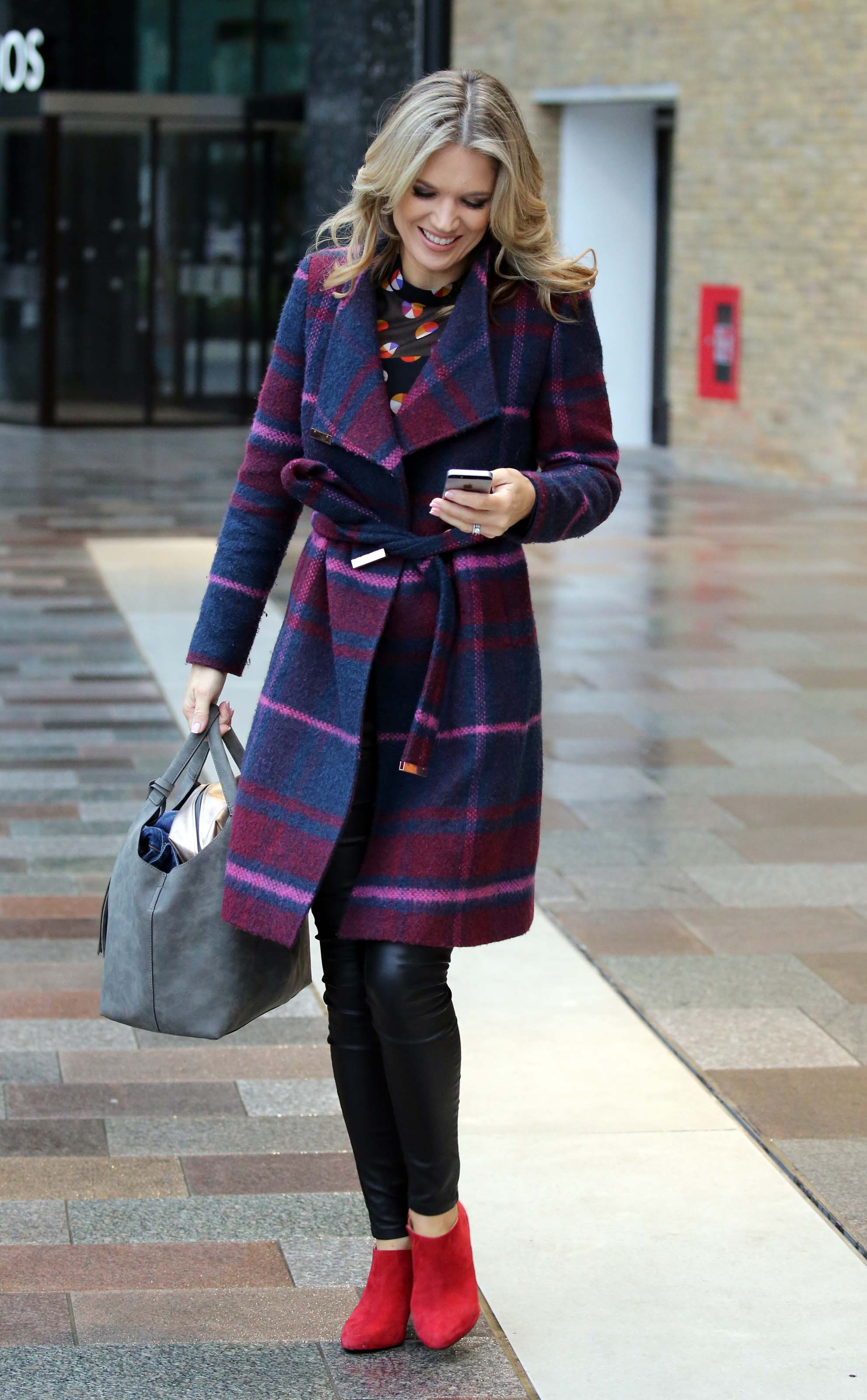 Charlotte Hawkins at ITV Studios