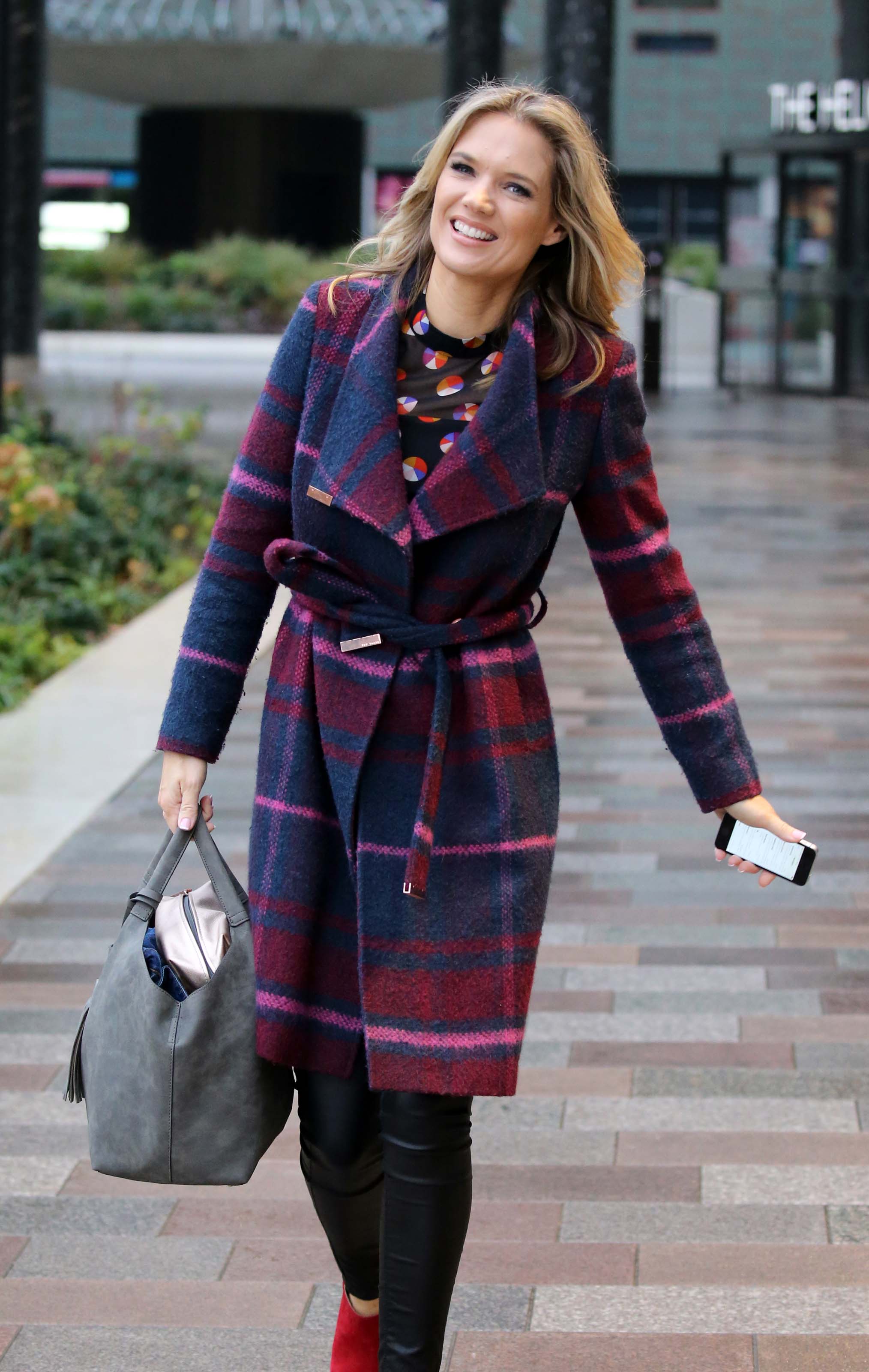 Charlotte Hawkins at ITV Studios