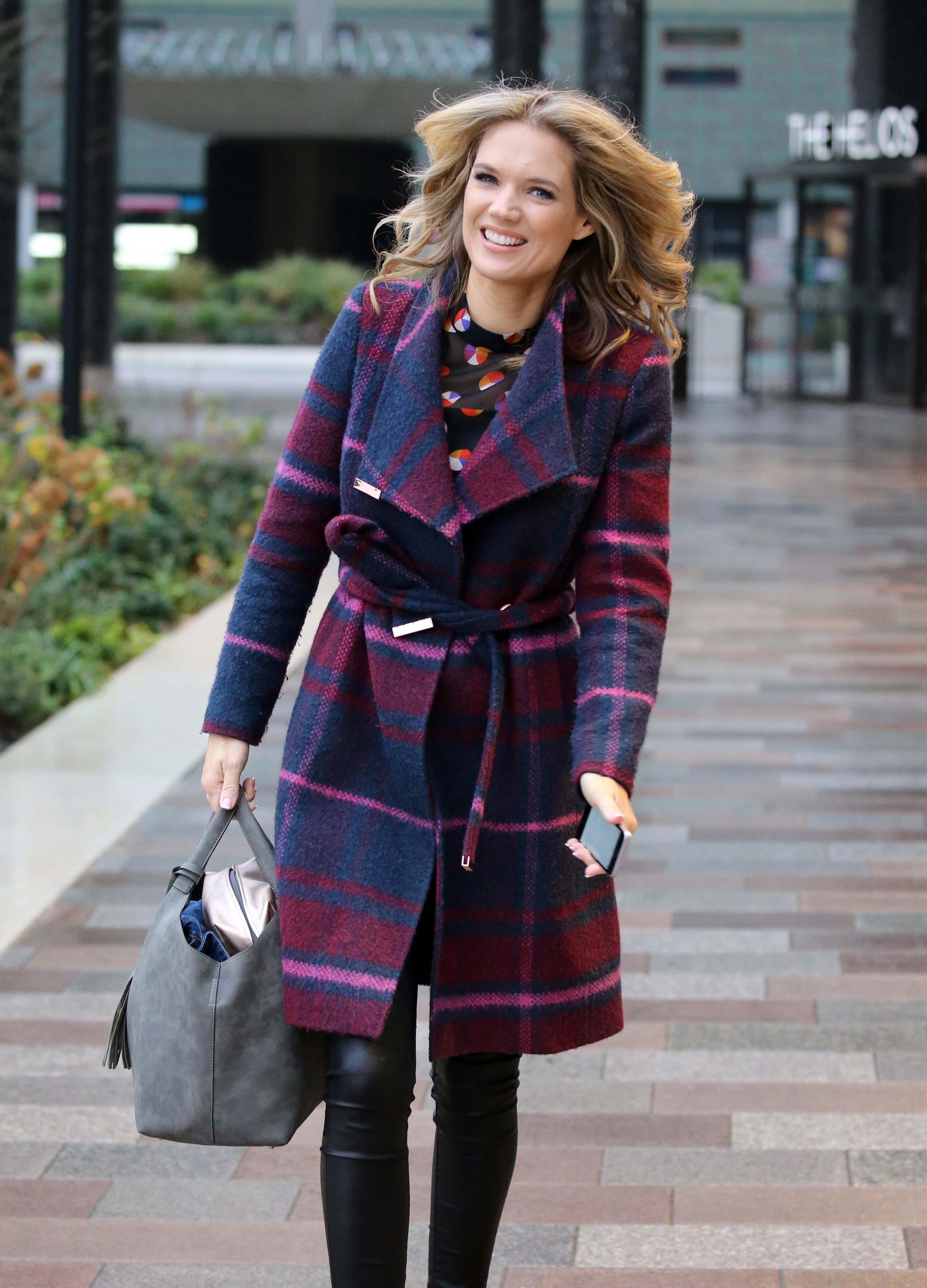 Charlotte Hawkins at ITV Studios