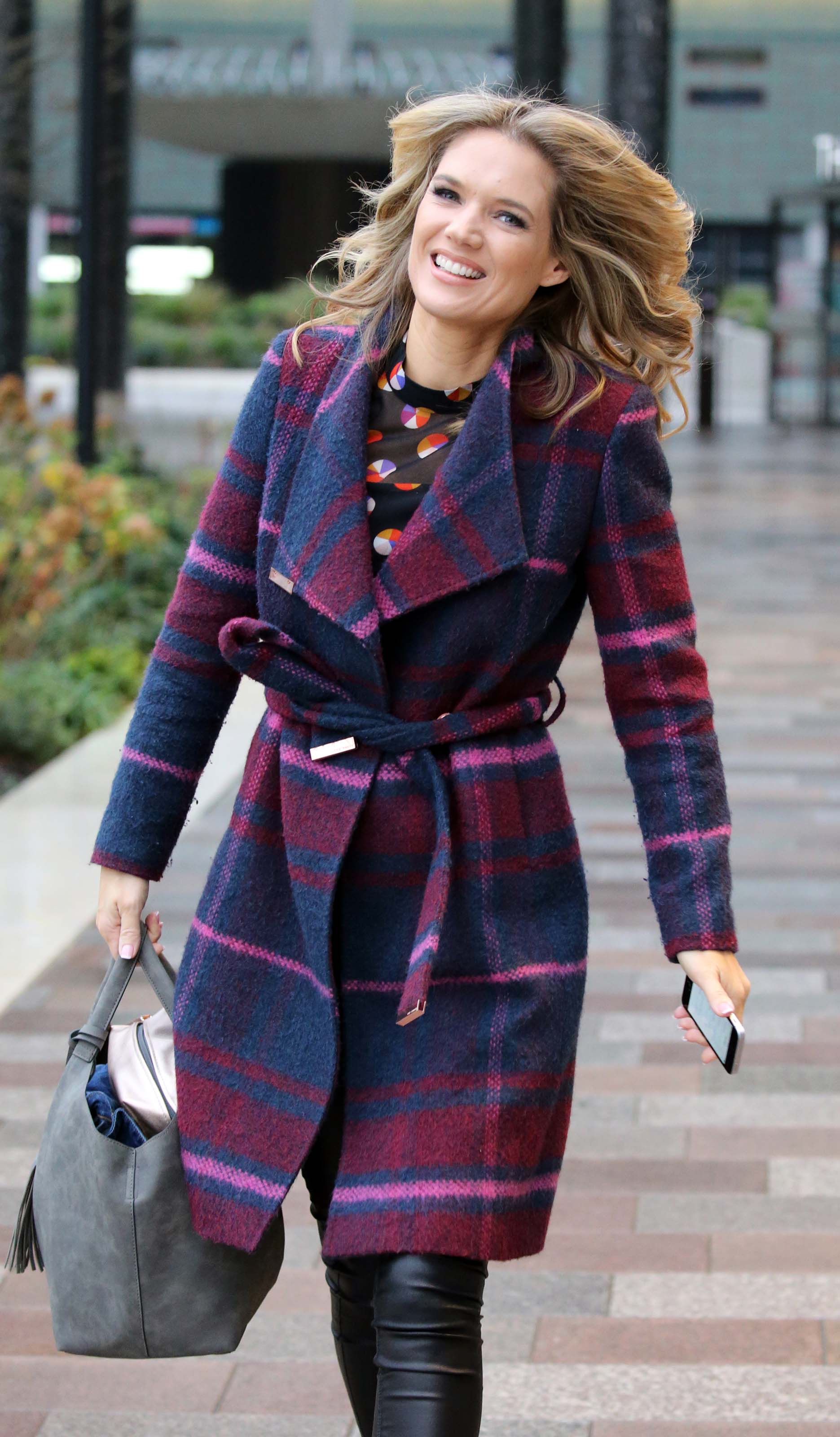 Charlotte Hawkins at ITV Studios