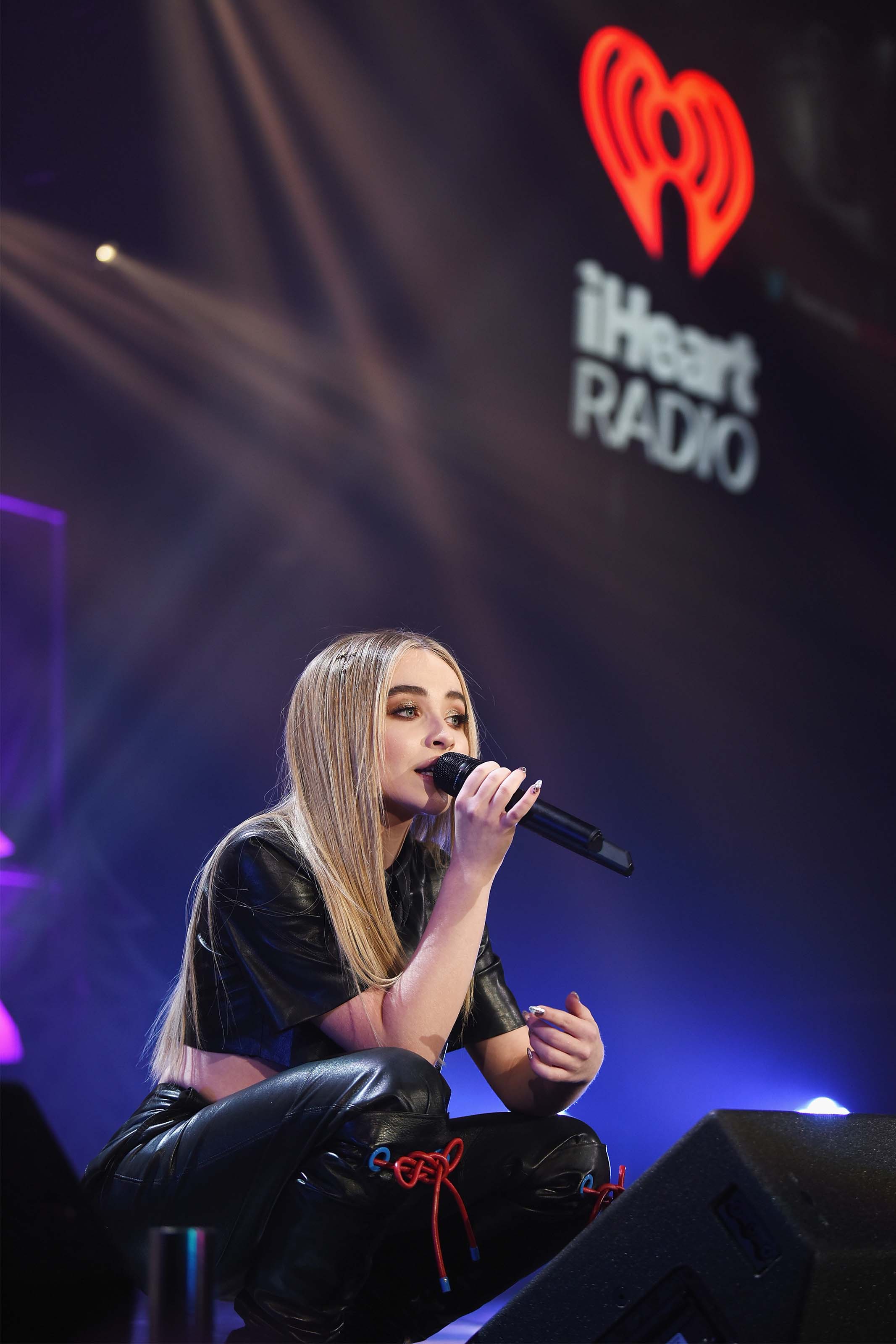 Sabrina Carpenter performs at 103.5 KISS FM Jingle Ball