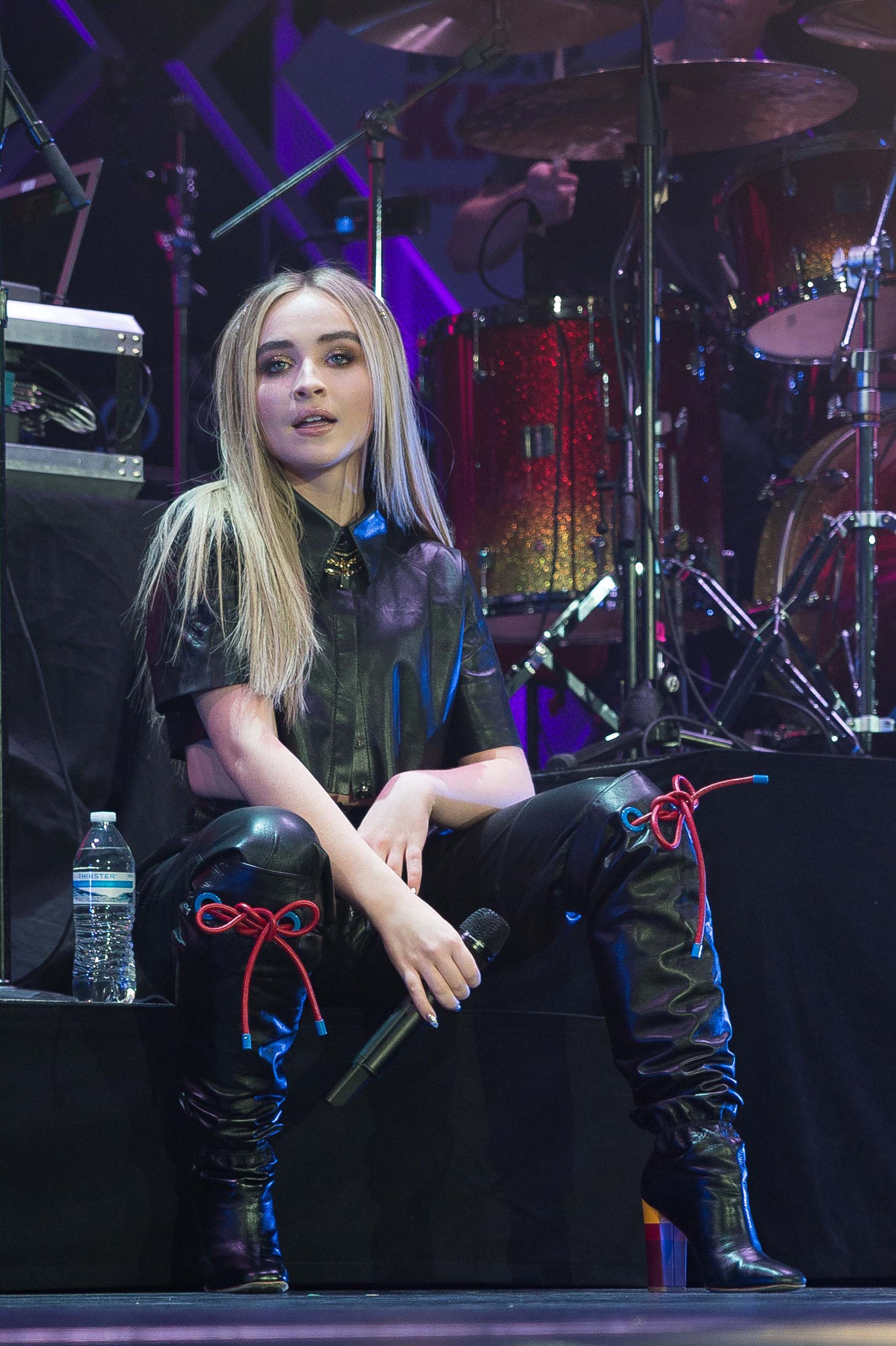 Sabrina Carpenter performs at 103.5 KISS FM Jingle Ball