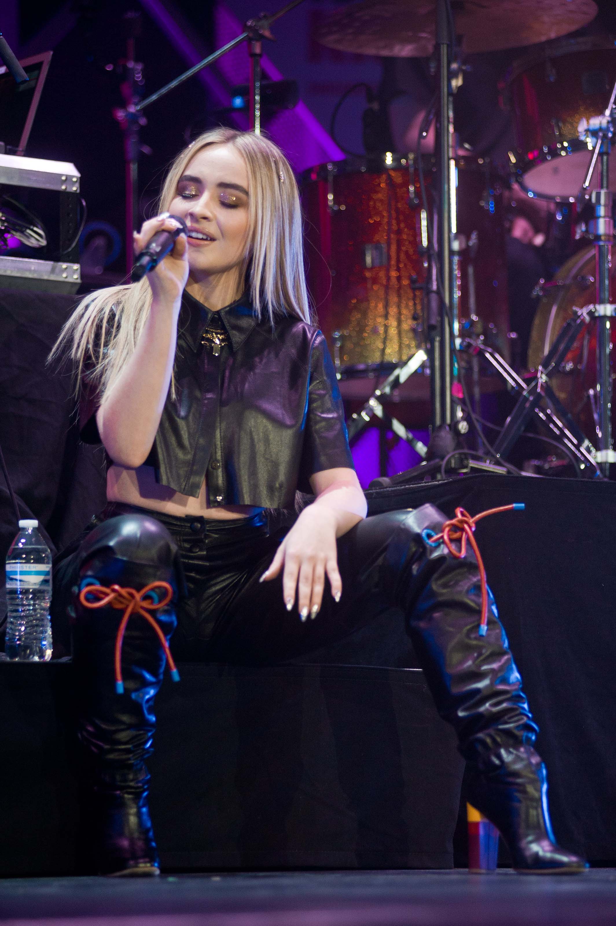 Sabrina Carpenter performs at 103.5 KISS FM Jingle Ball