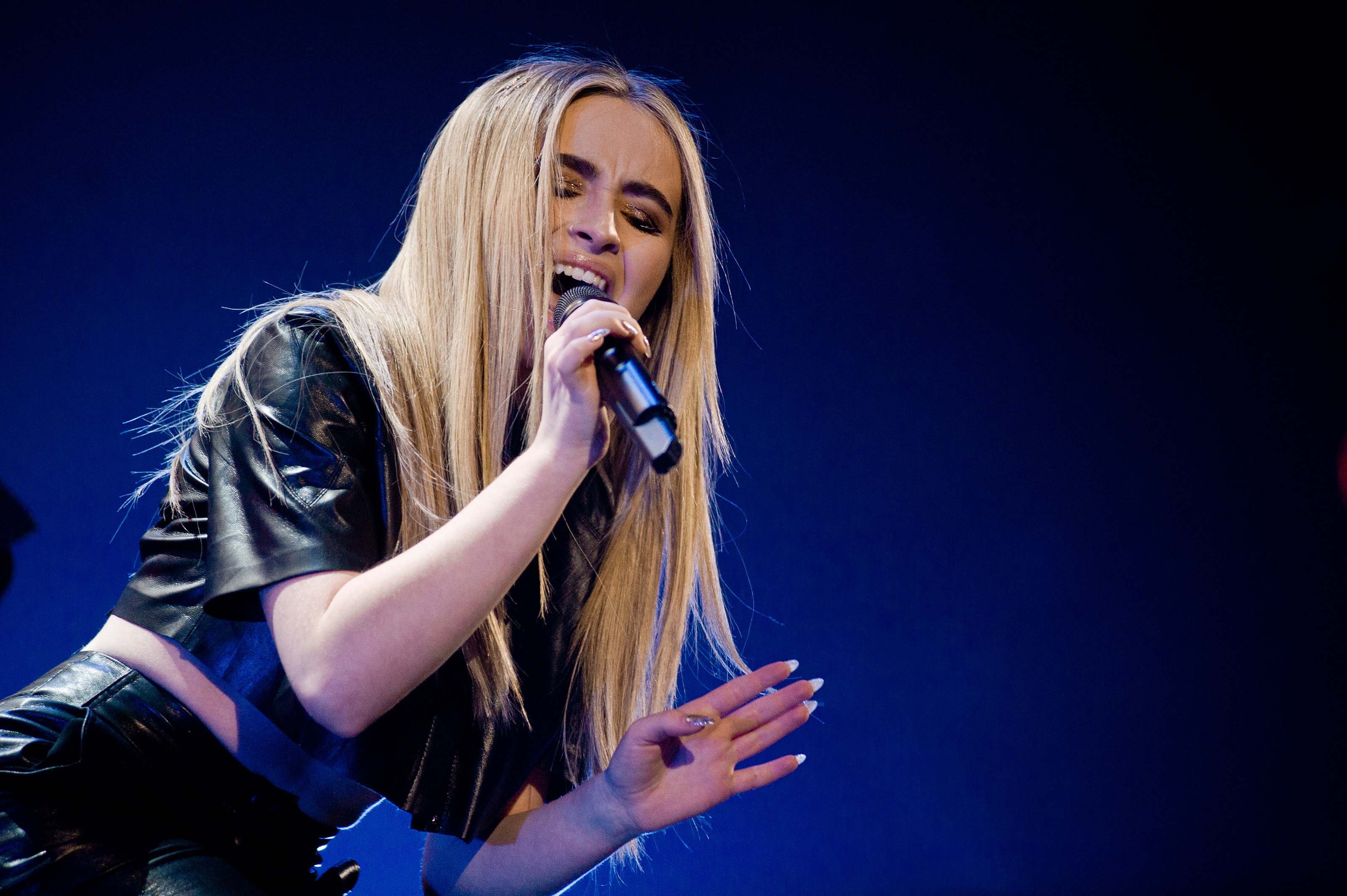 Sabrina Carpenter performs at 103.5 KISS FM Jingle Ball