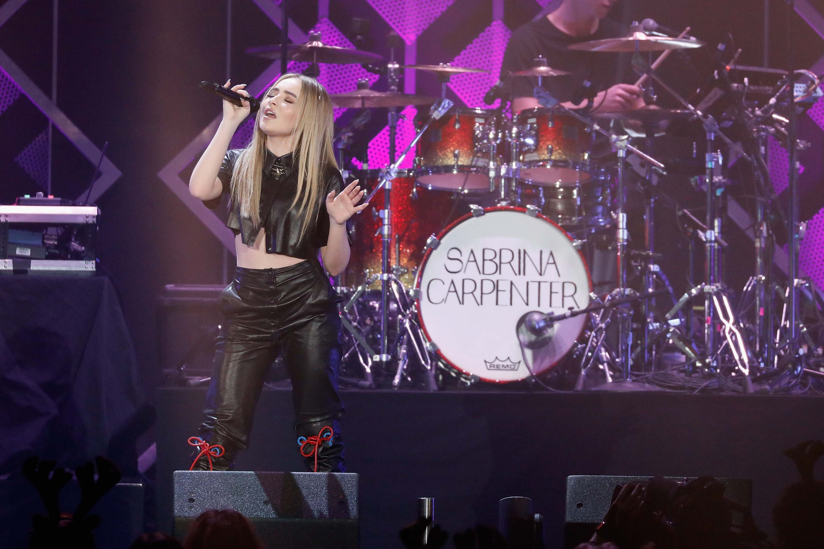 Sabrina Carpenter performs at 103.5 KISS FM Jingle Ball