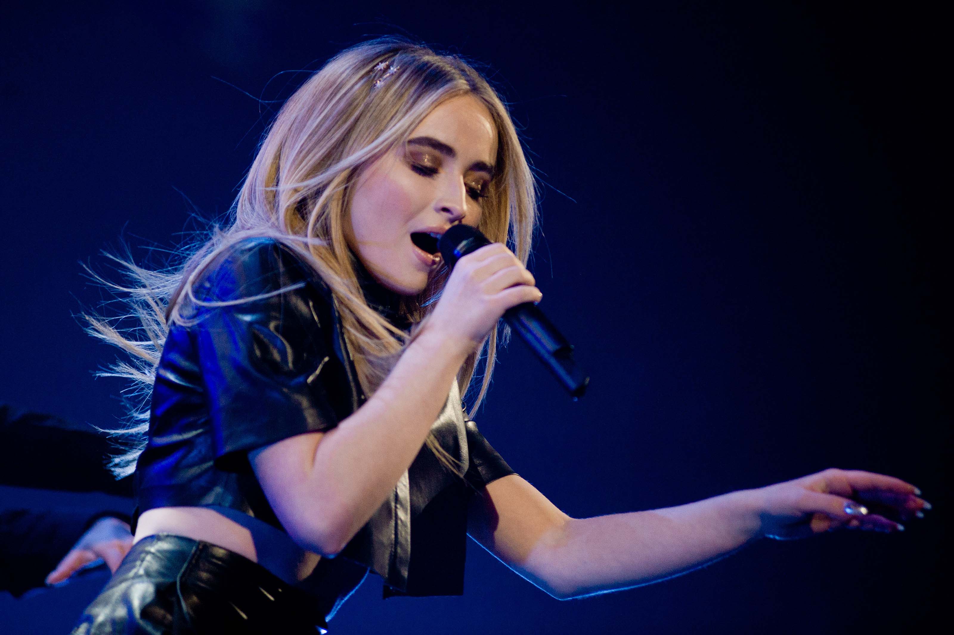 Sabrina Carpenter performs at 103.5 KISS FM Jingle Ball