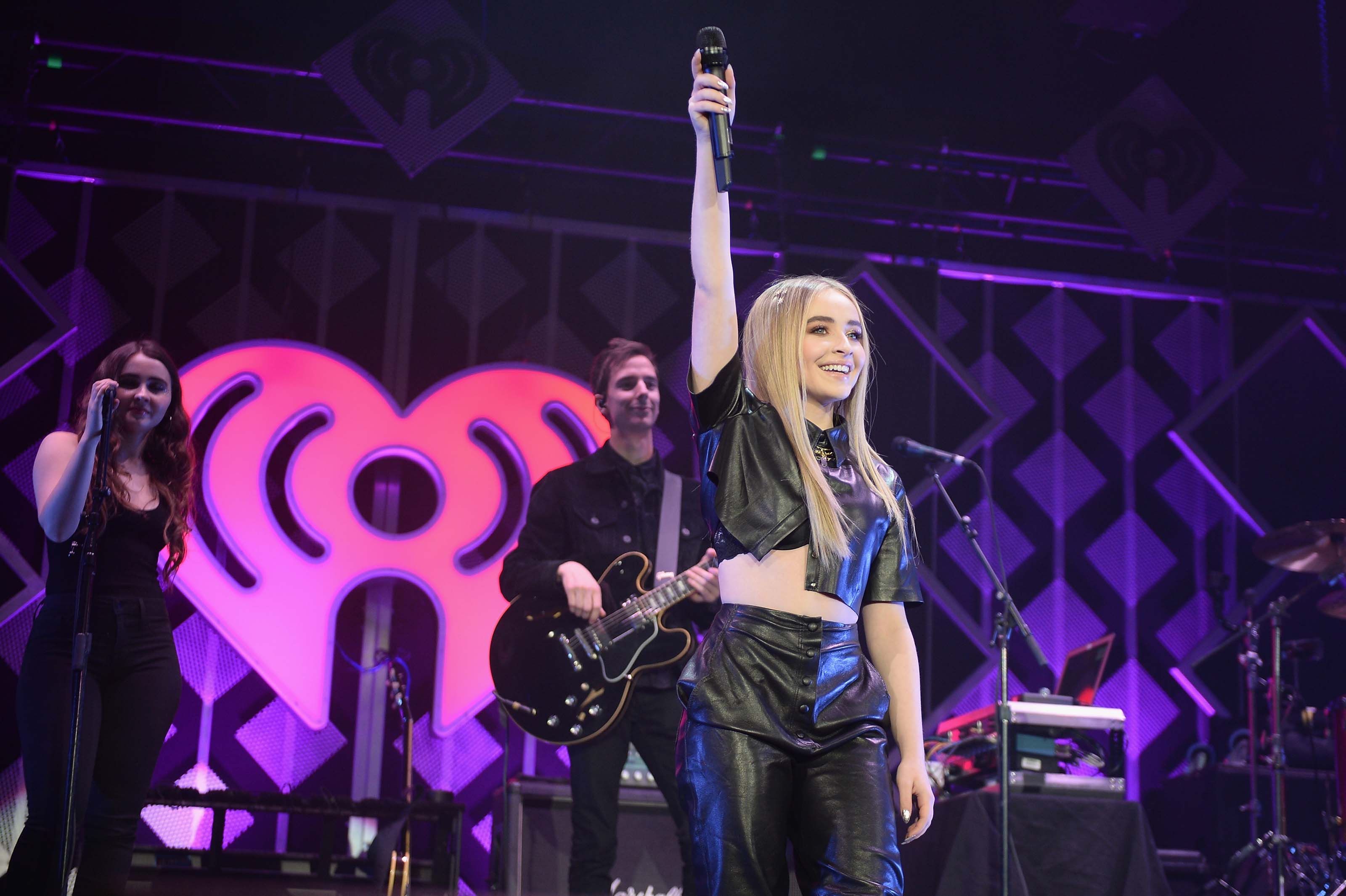 Sabrina Carpenter performs at 103.5 KISS FM Jingle Ball