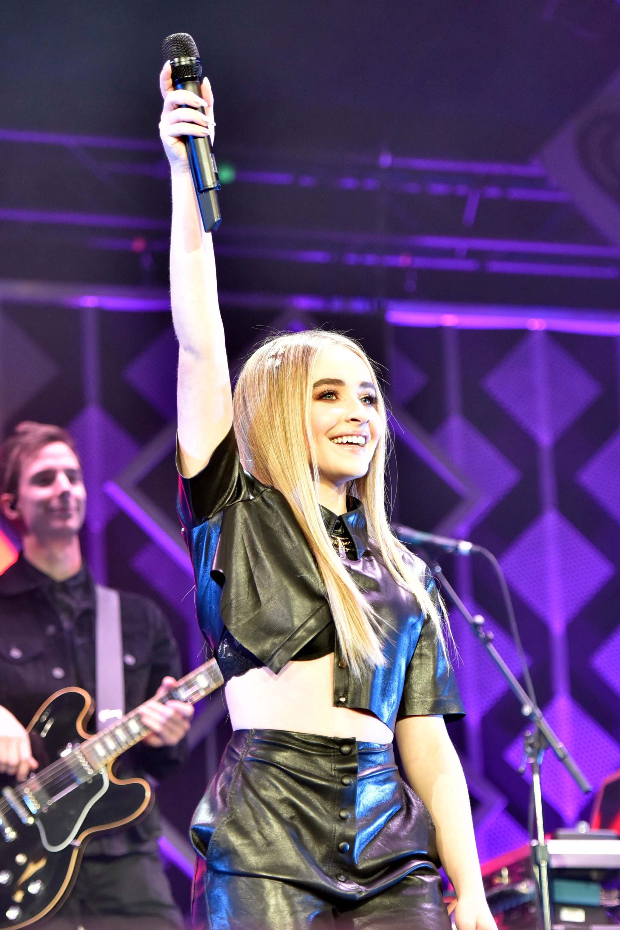 Sabrina Carpenter performs at 103.5 KISS FM Jingle Ball